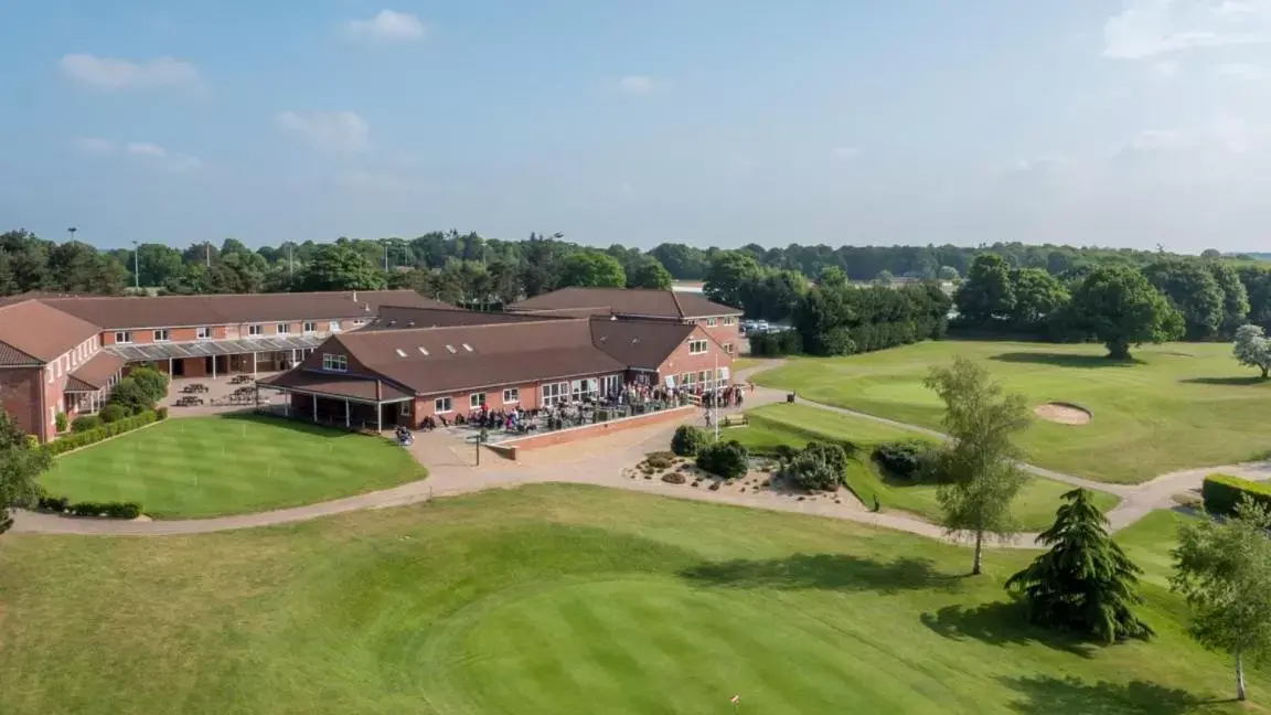 Property building, Bird's-eye View in Wensum Valley Hotel Golf and Country Club