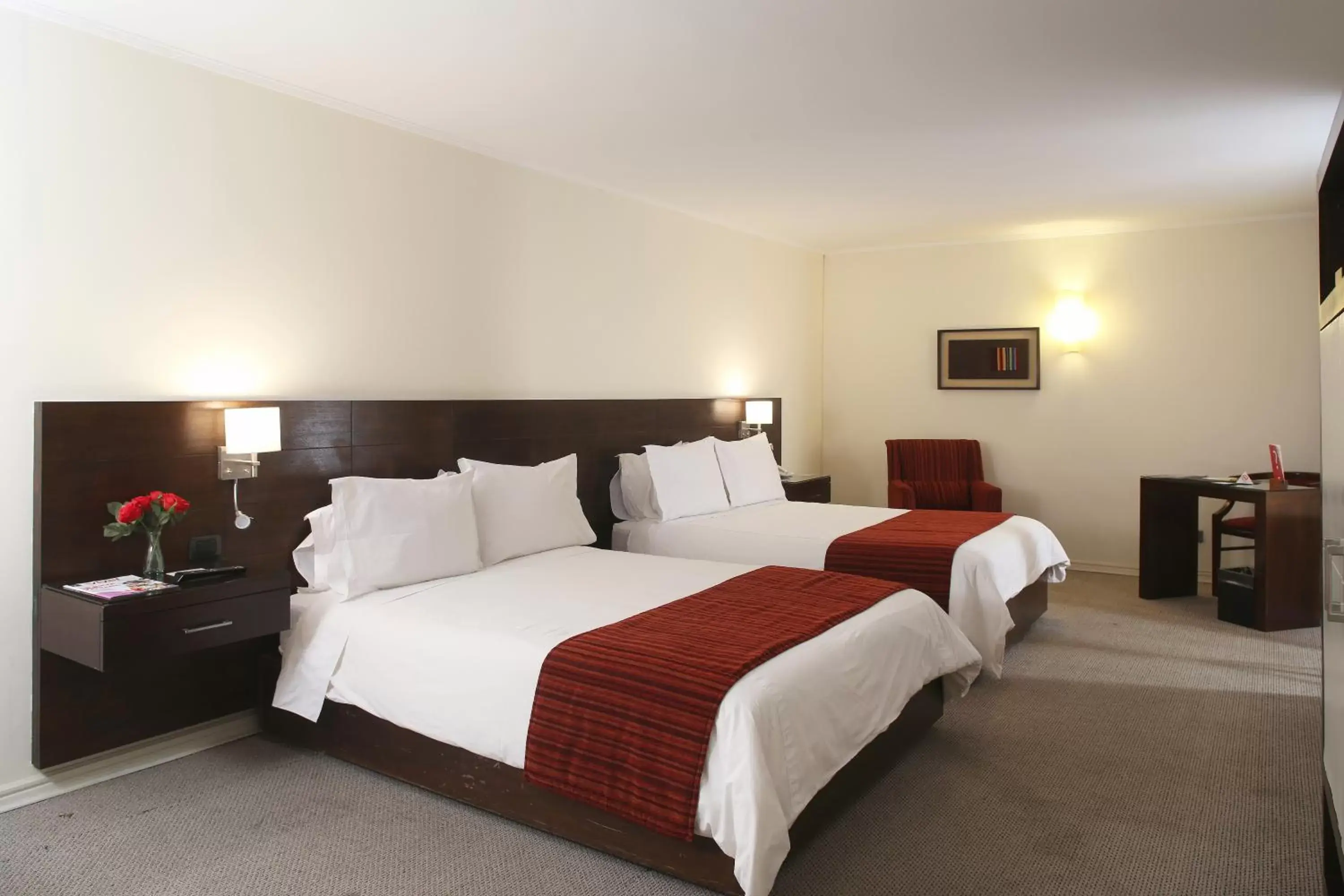 Deluxe Twin Room in MR Hotel Providencia (ex Hotel Neruda) Deluxe Twin Room in MR Hotel Providencia (ex Hotel Neruda)