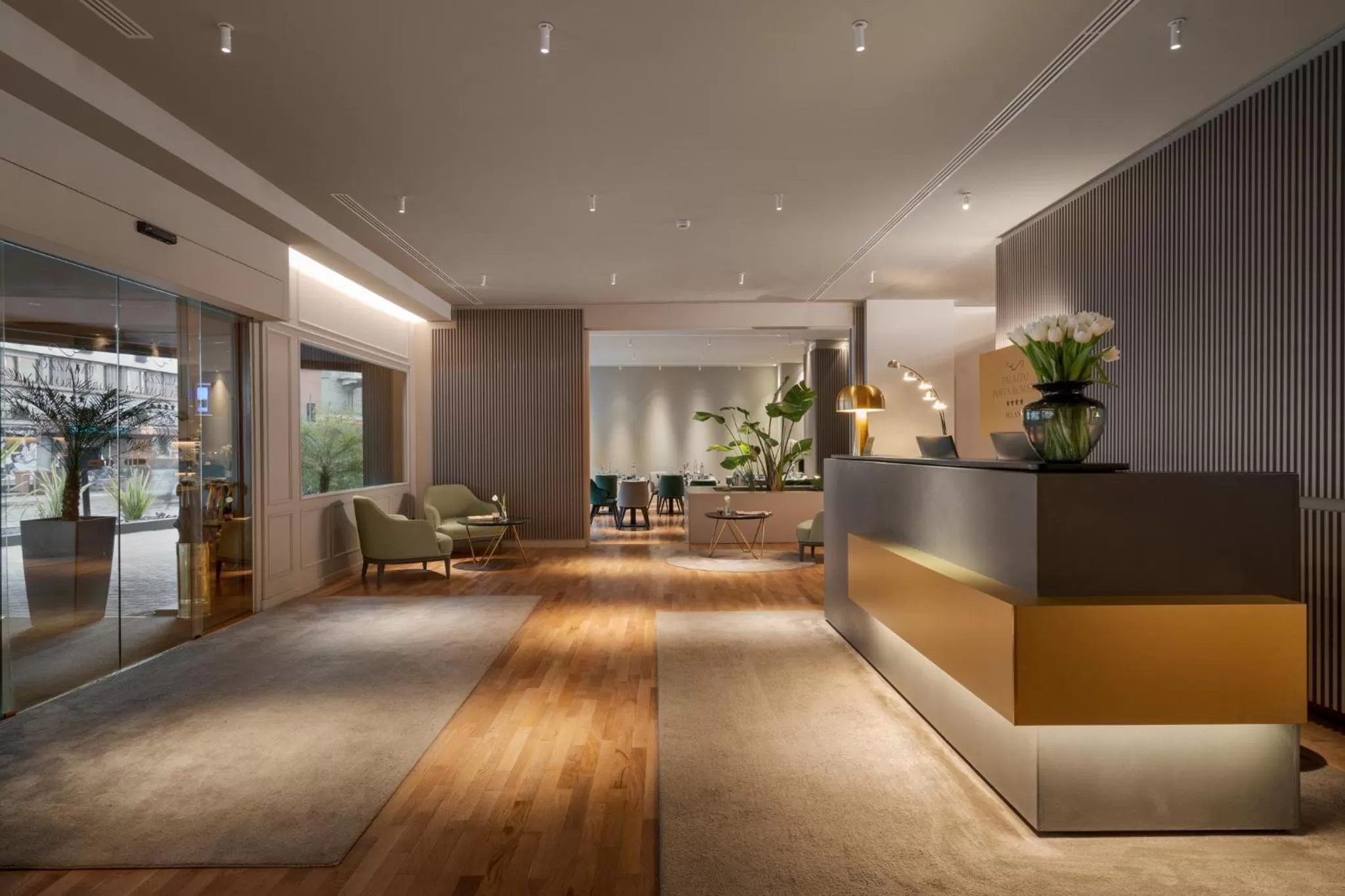 Property building, Lobby/Reception in Palazzo Porta Romana Hotel