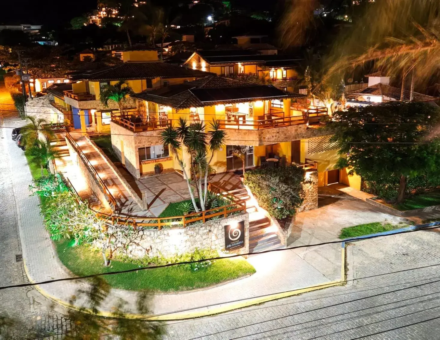 Property building, Pool View in Pousada João Fernandes