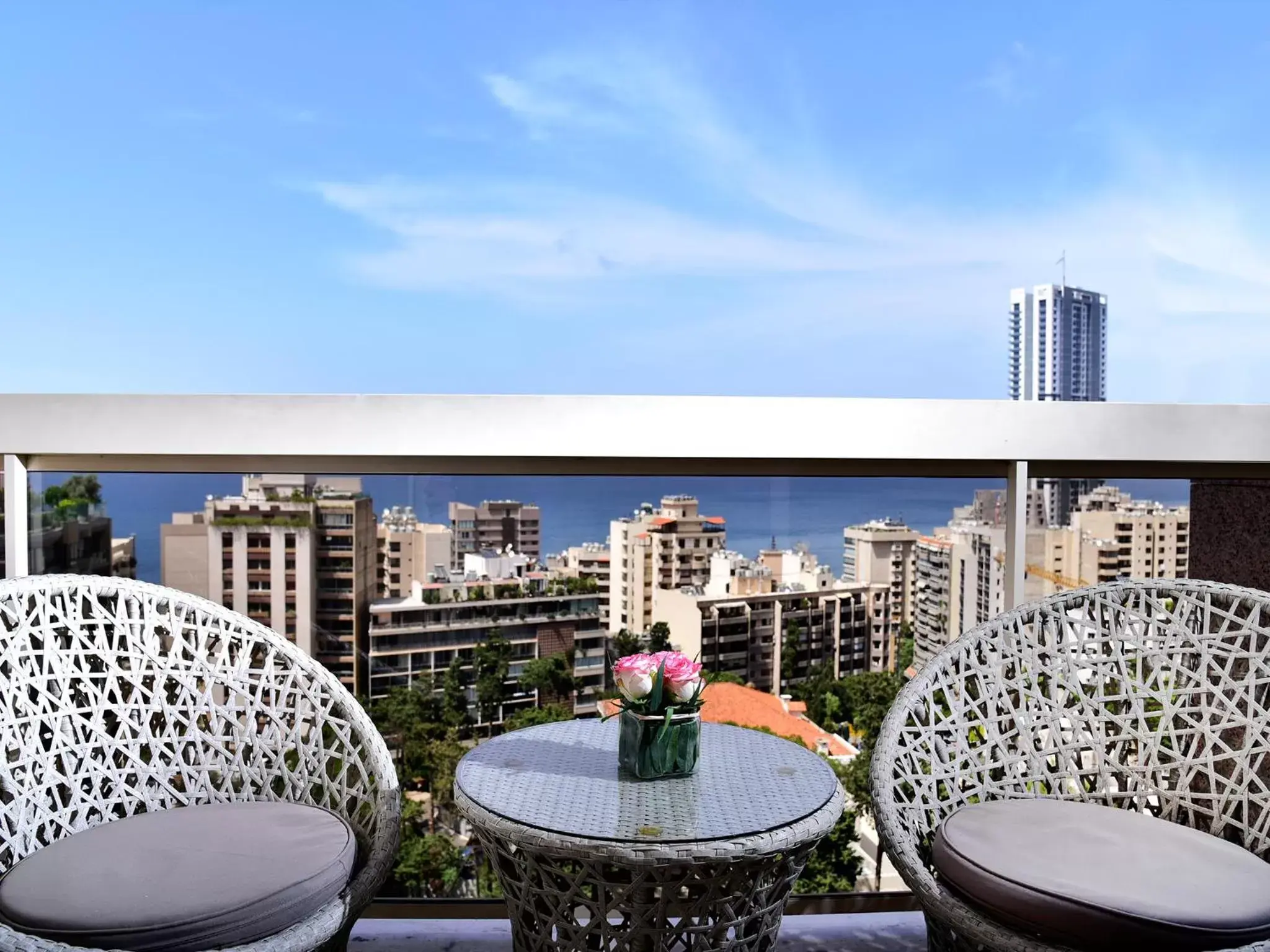 Balcony/Terrace in Gefinor Rotana – Beirut