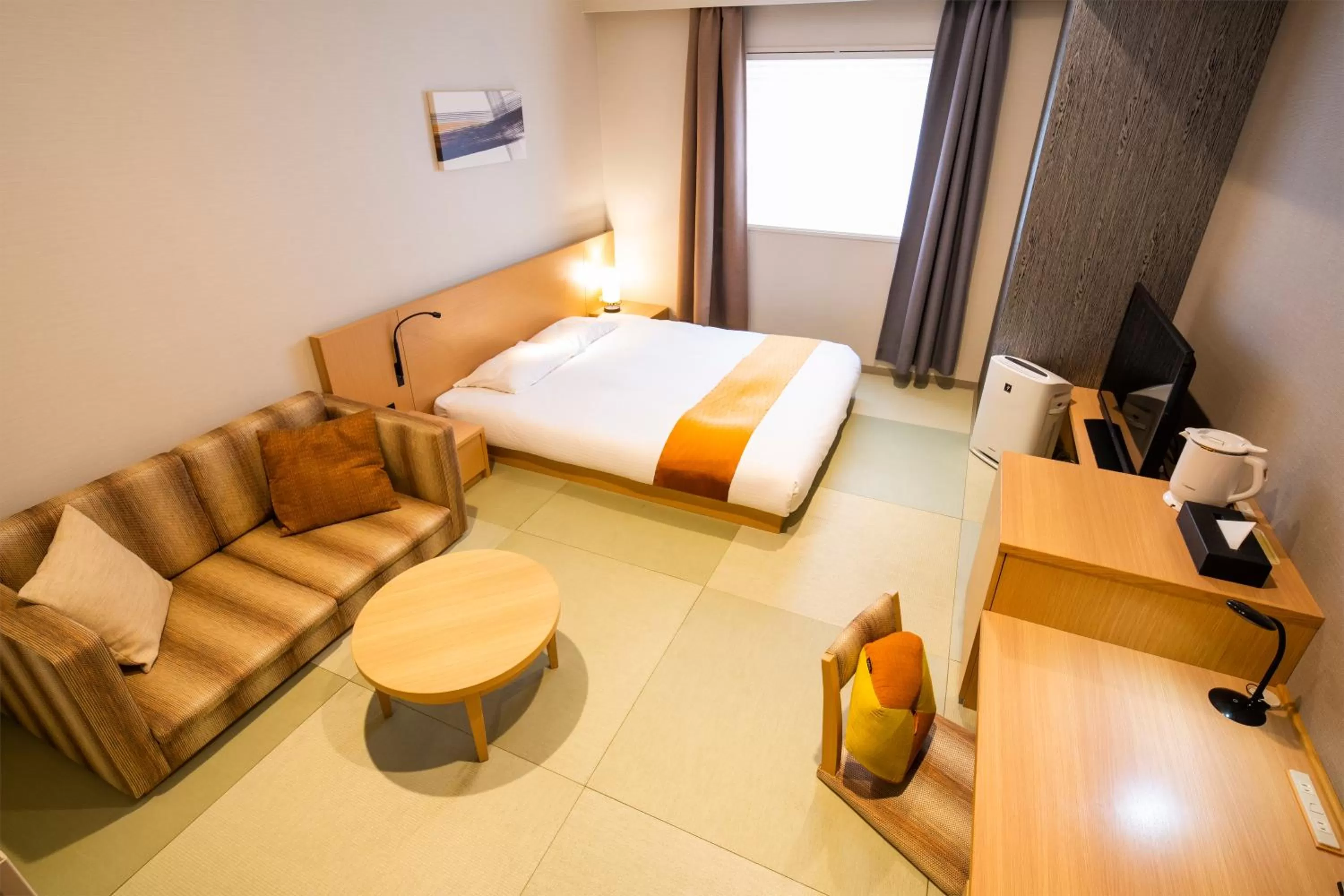 Double Room with Tatami Floor (2 Adults) - Non-Smoking in La'gent Stay Sapporo Odori Hokkaido