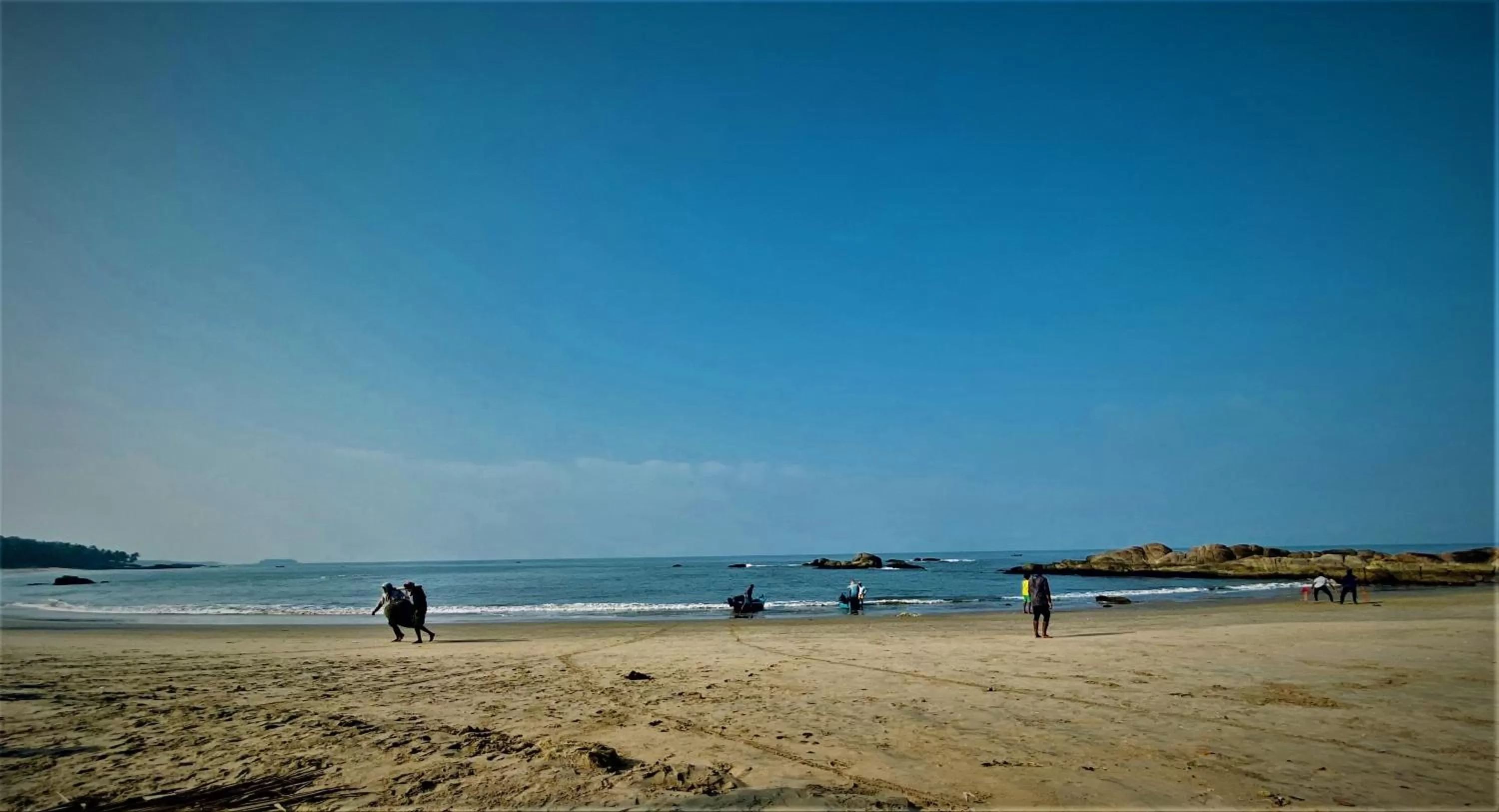 Beach in White Shell