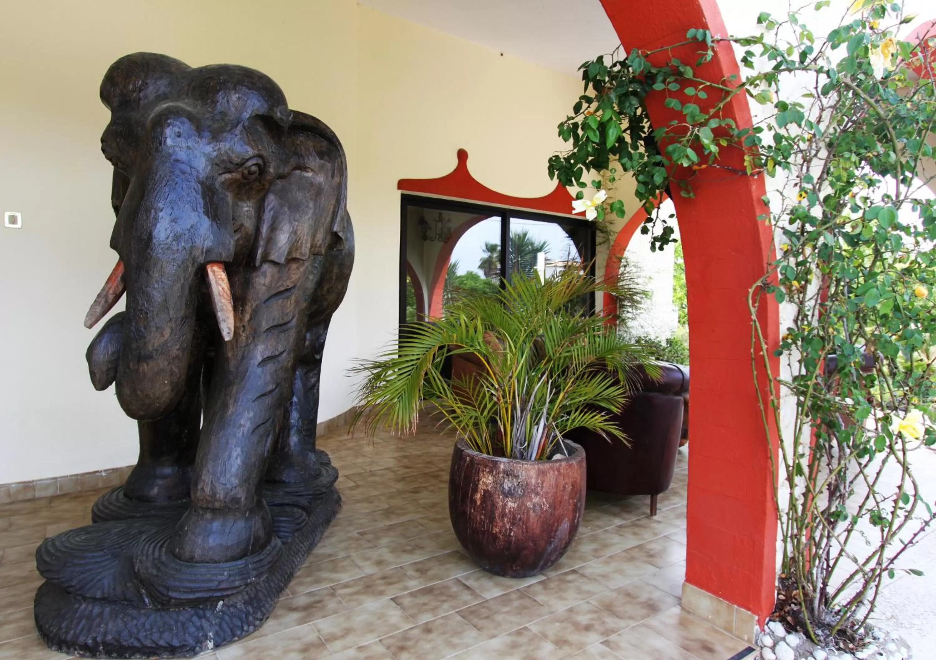 Facade/entrance in Villa Paraiso - Naturism Optional Adults Only