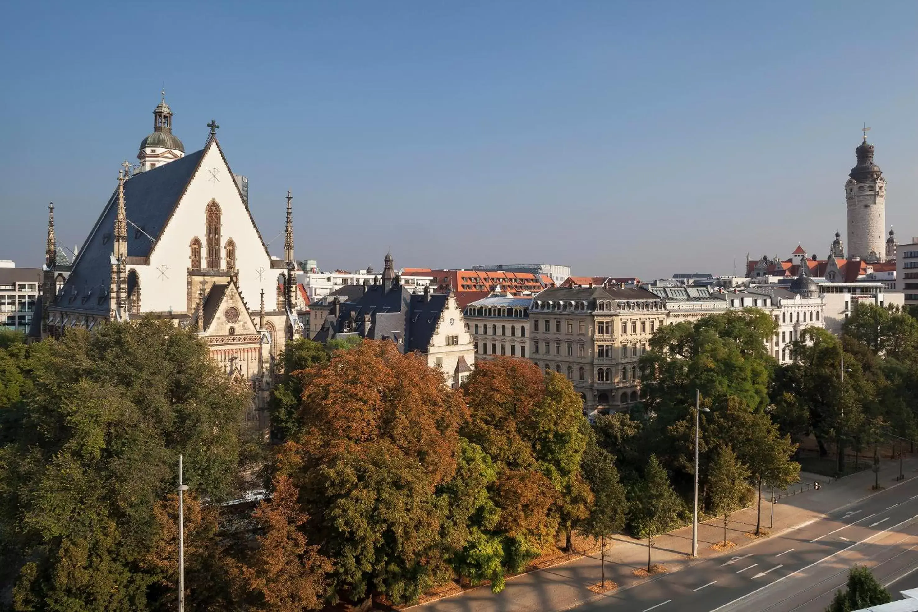 City view in INNSiDE by Meliá Leipzig City view in INNSiDE by Meliá Leipzig