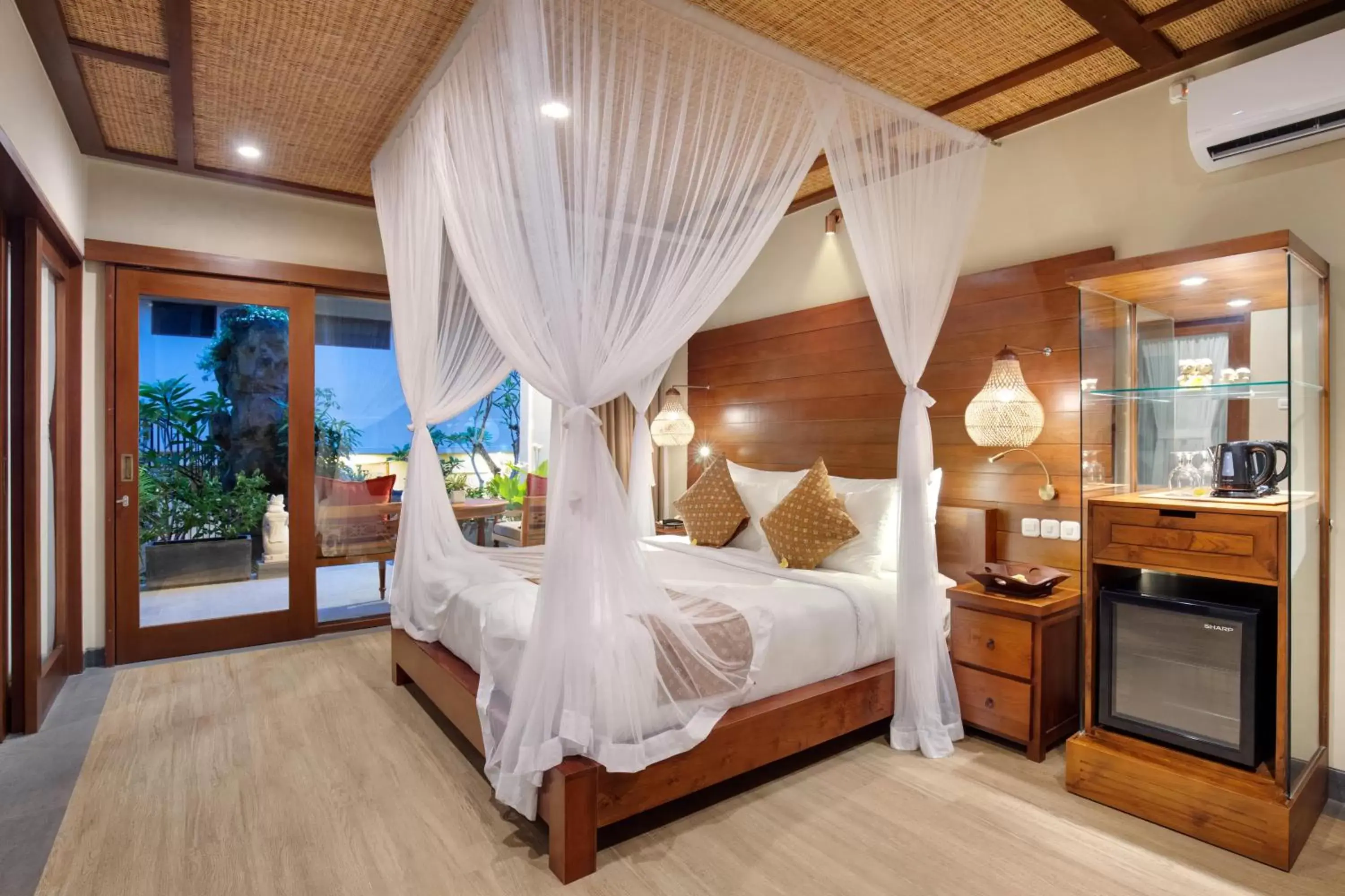 Bedroom, Bed in Ubud Nyuh Bali Resort & Spa - CHSE Certified