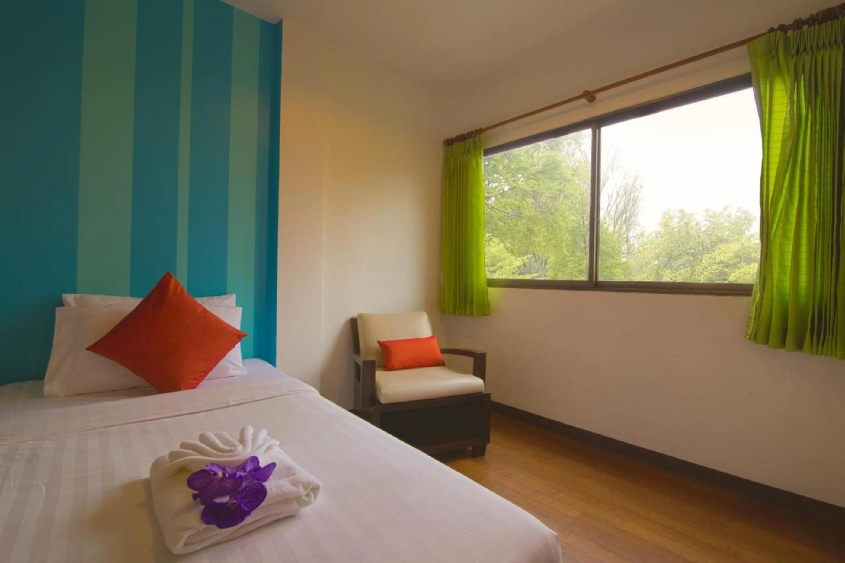 Bed in Woraburi Sukhumvit Hotel