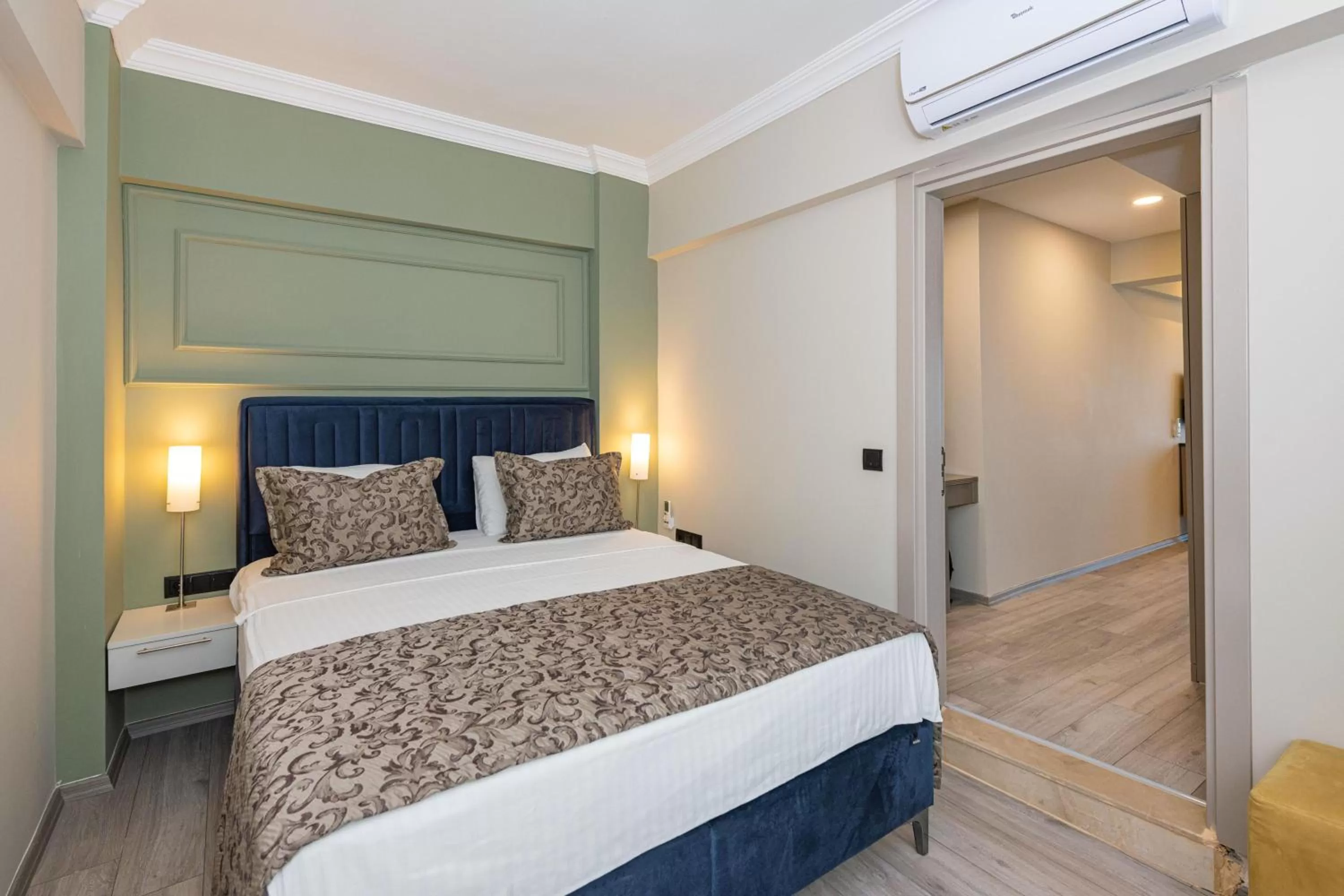 Bed in IDEE SUİTES Fethiye