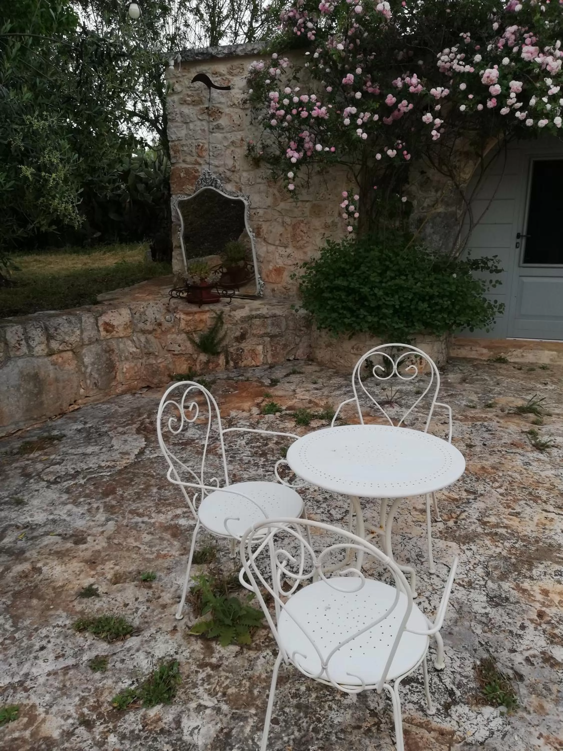 Patio in B&B Giovannarolla Green House