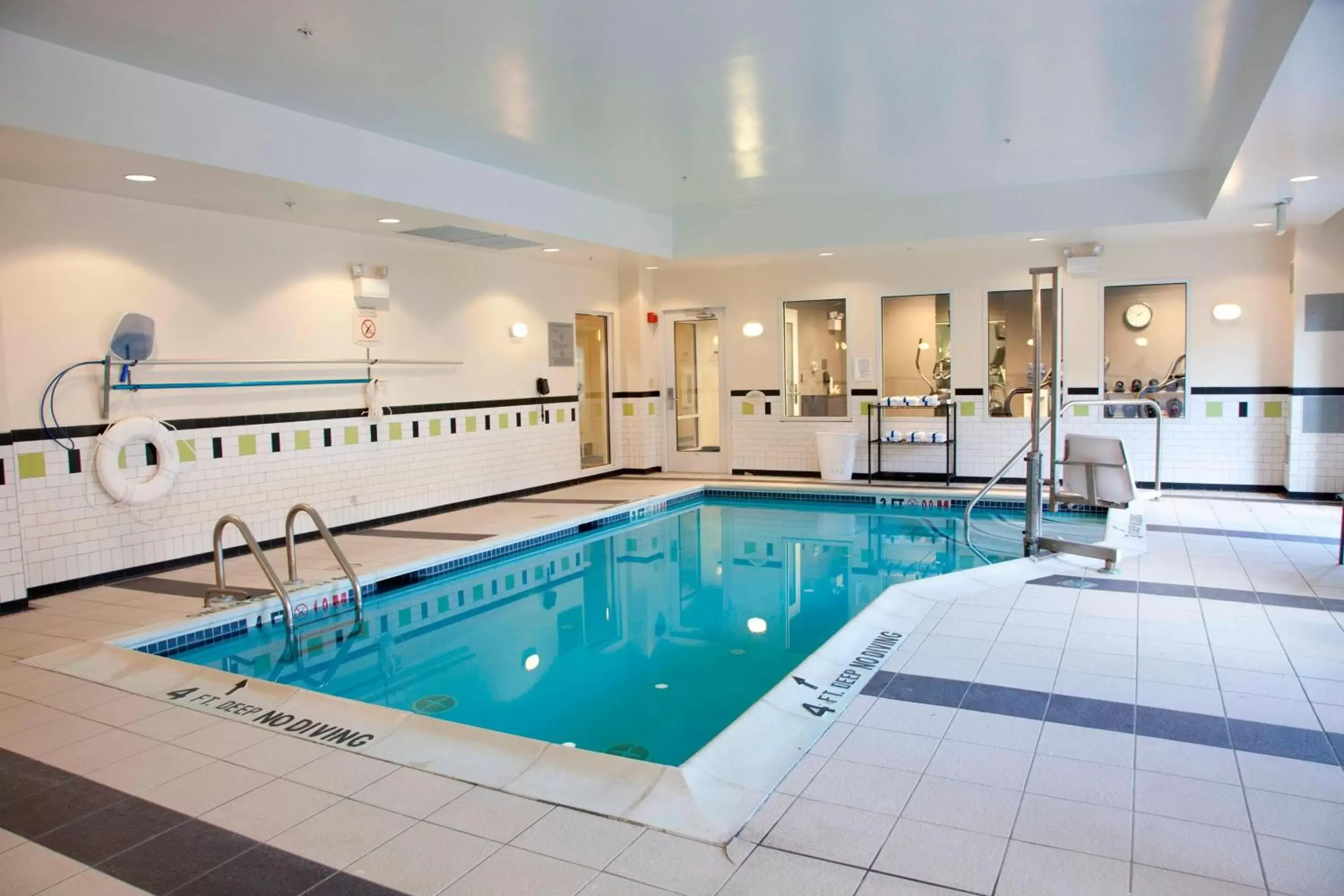 Swimming Pool in Fairfield Inn & Suites Bedford