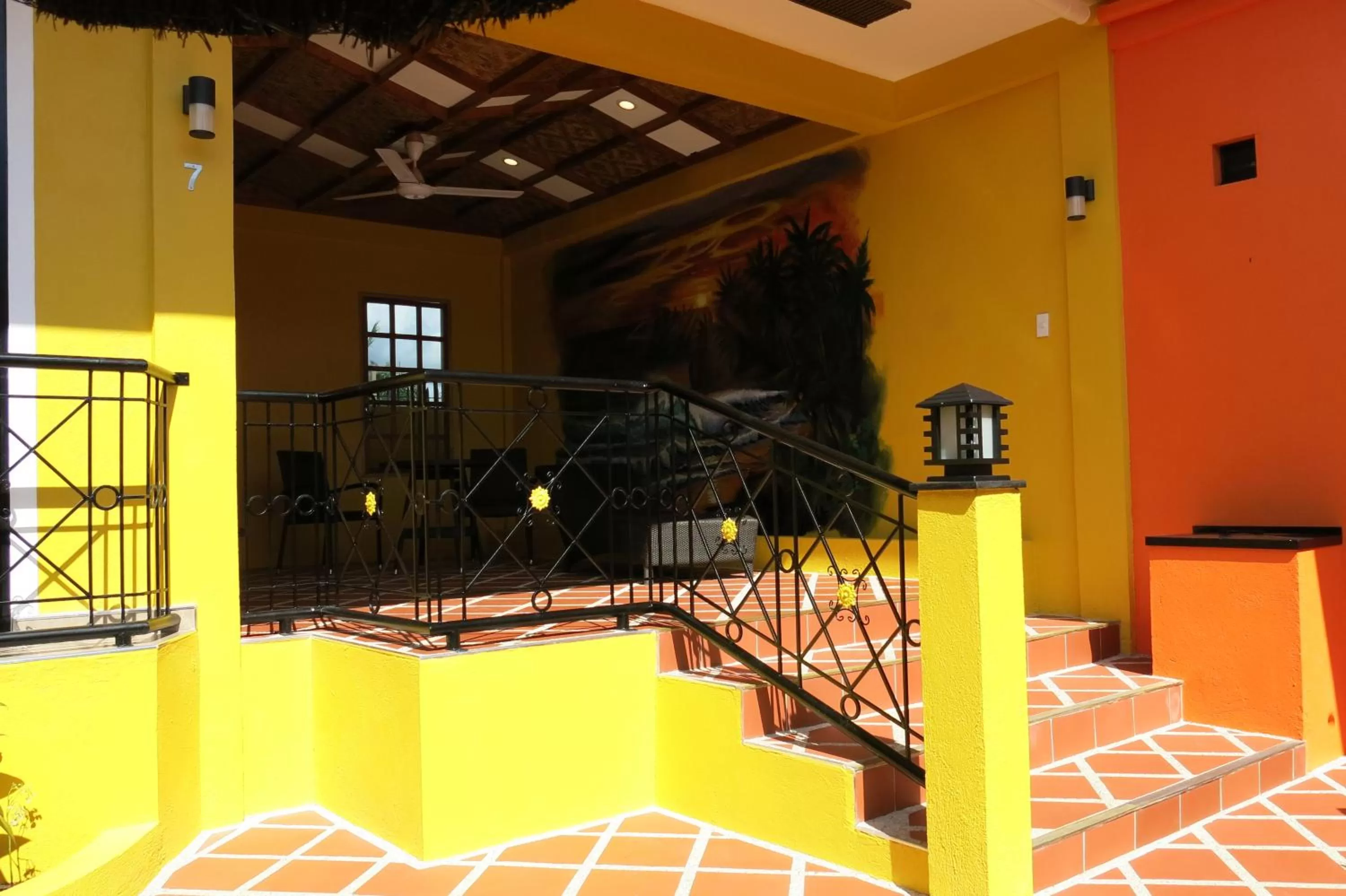 Balcony/Terrace in Alona's Coral Garden Resort (Adult-Only)