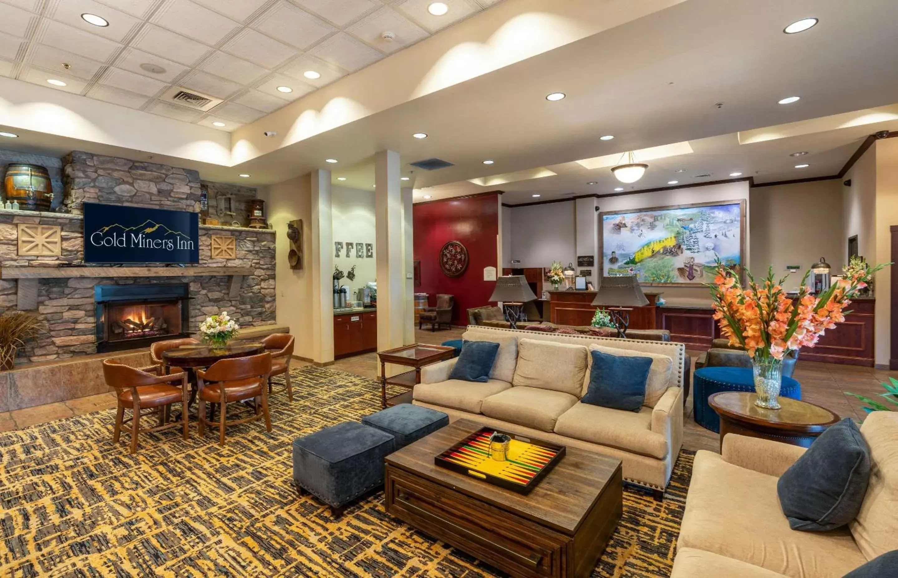 Lobby or reception, Lobby/Reception in Gold Miners Inn, Ascend Hotel Collection