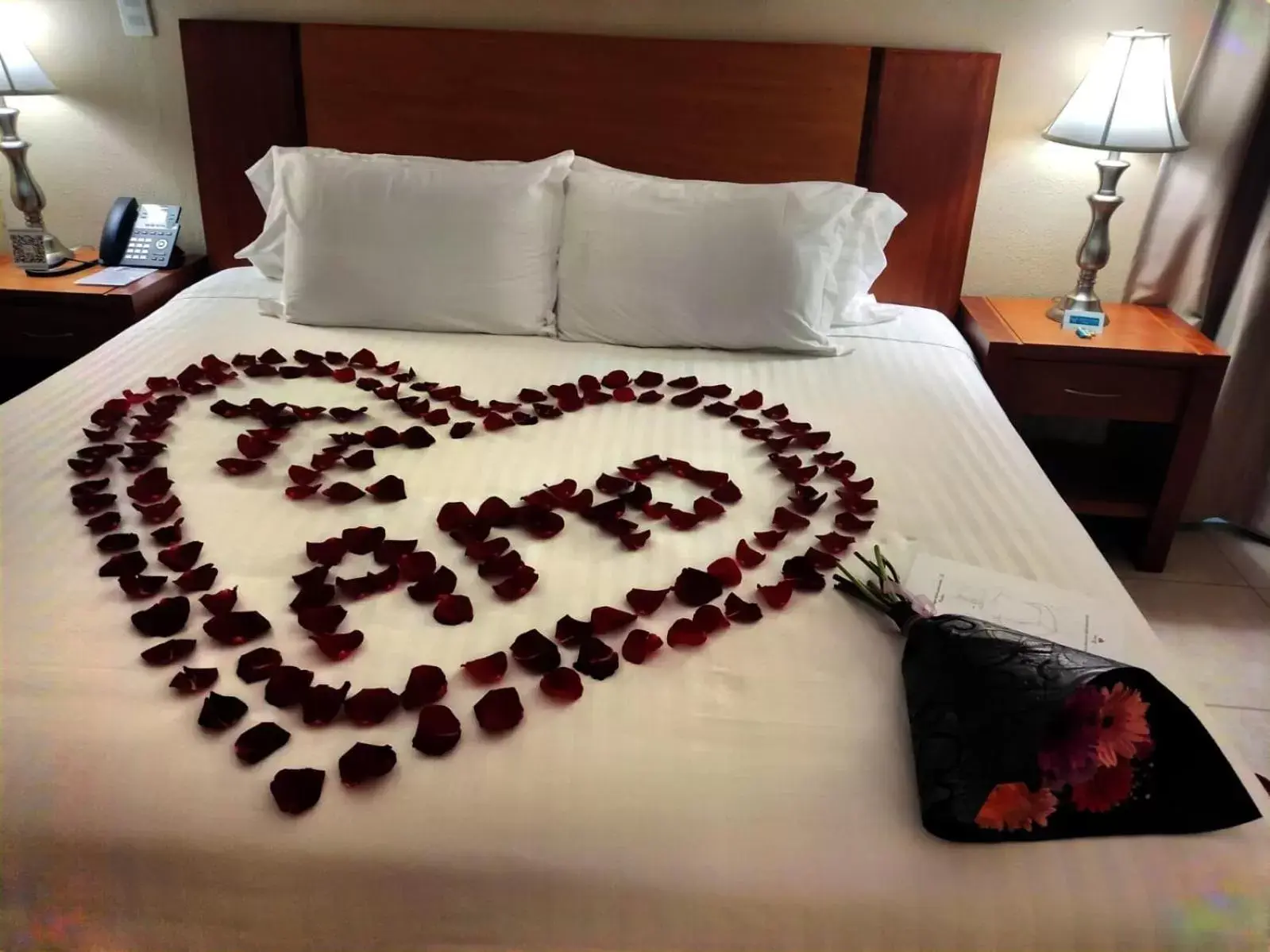 Bed in Hotel Victoria Bed in Hotel Victoria