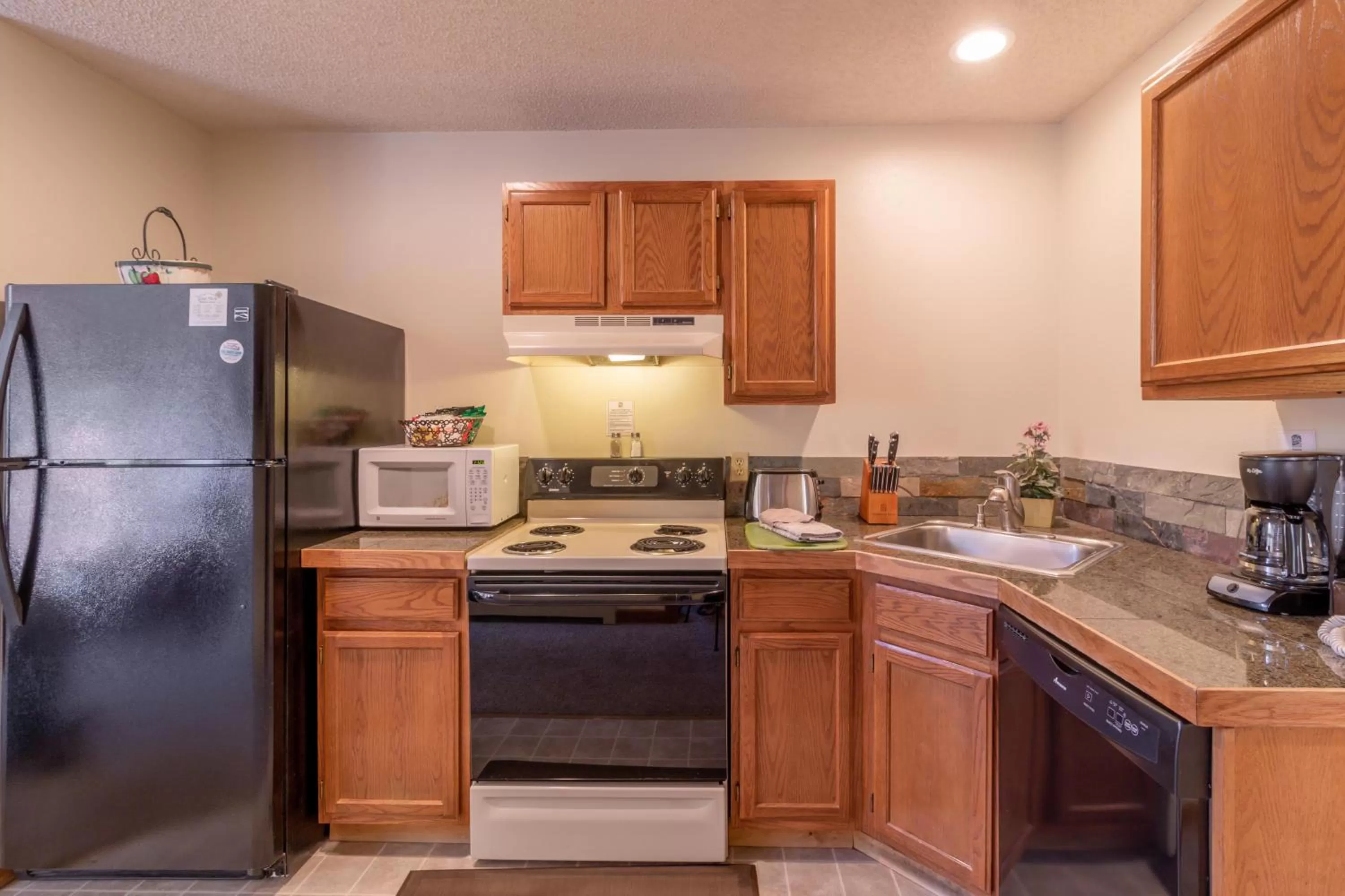 Kitchen or kitchenette in Woodlands on Fall River