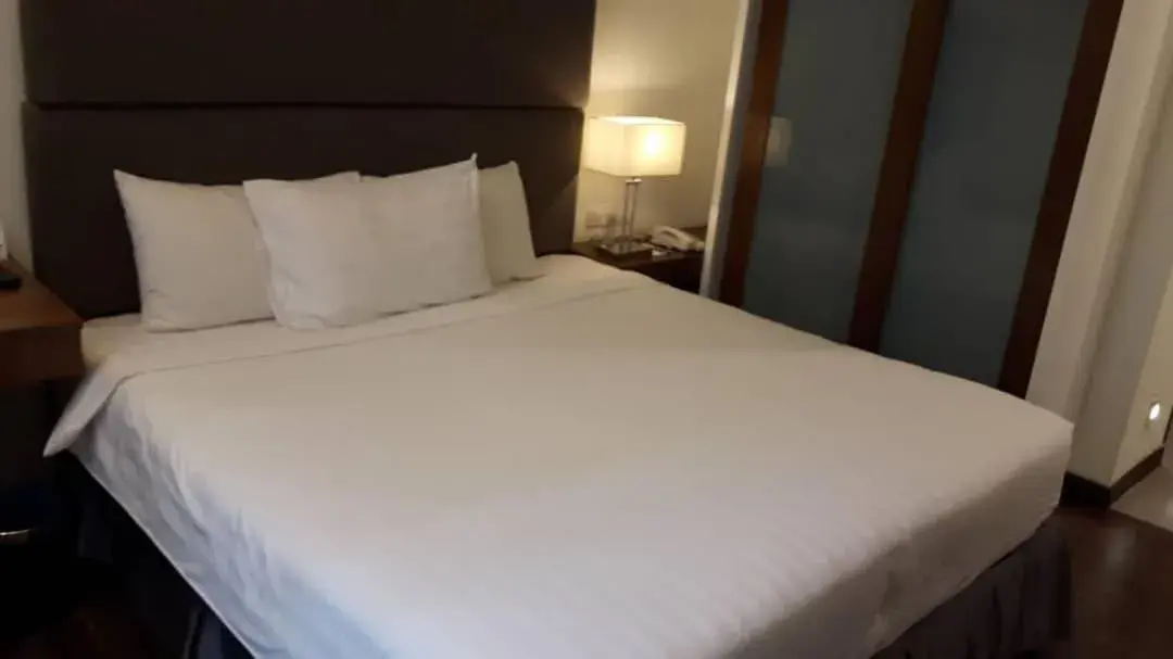 Bed in WP Hotel