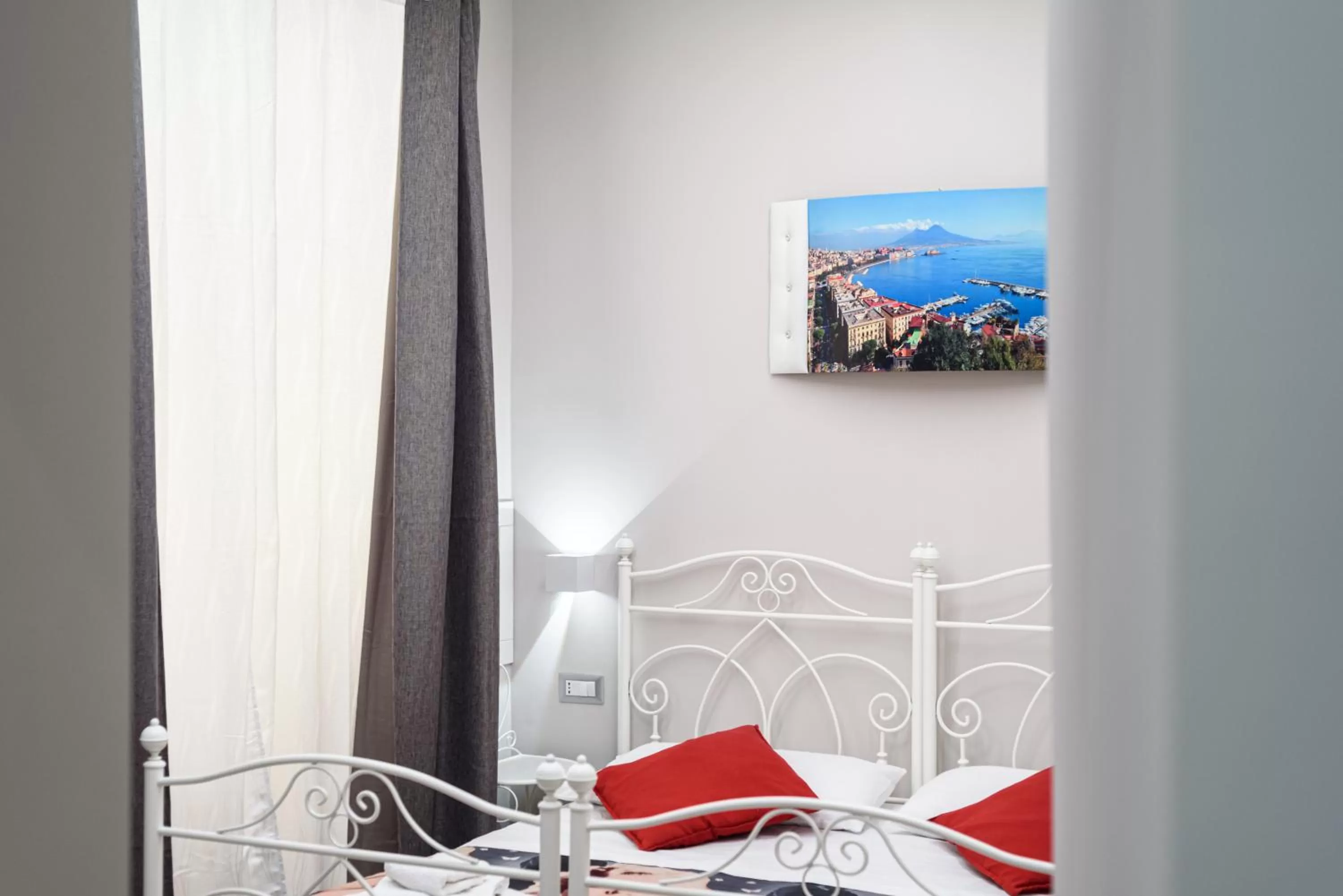 Decorative detail, Bed in Elite del Centro Storico