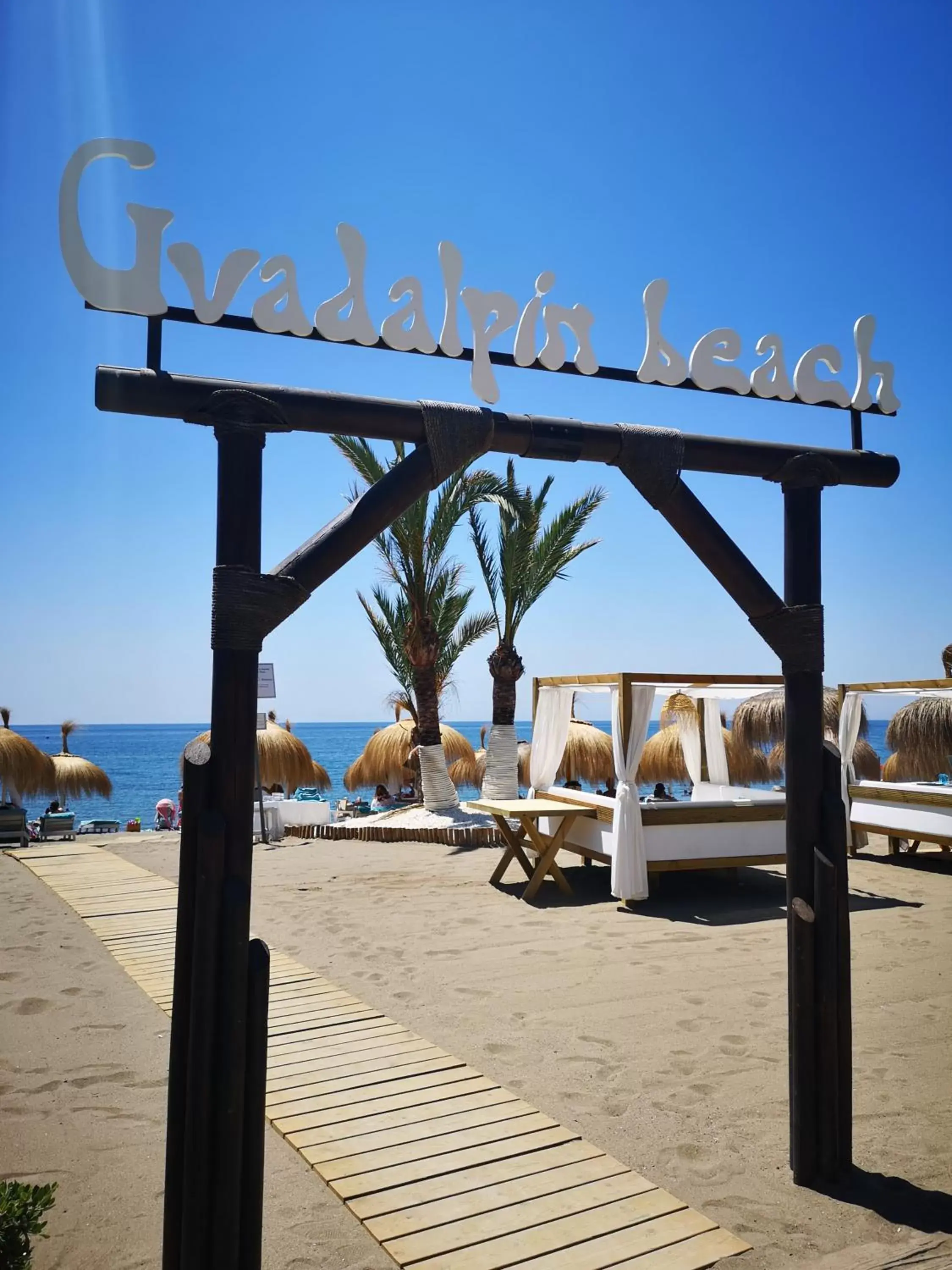 Beach in Gran Hotel Guadalpín Banus