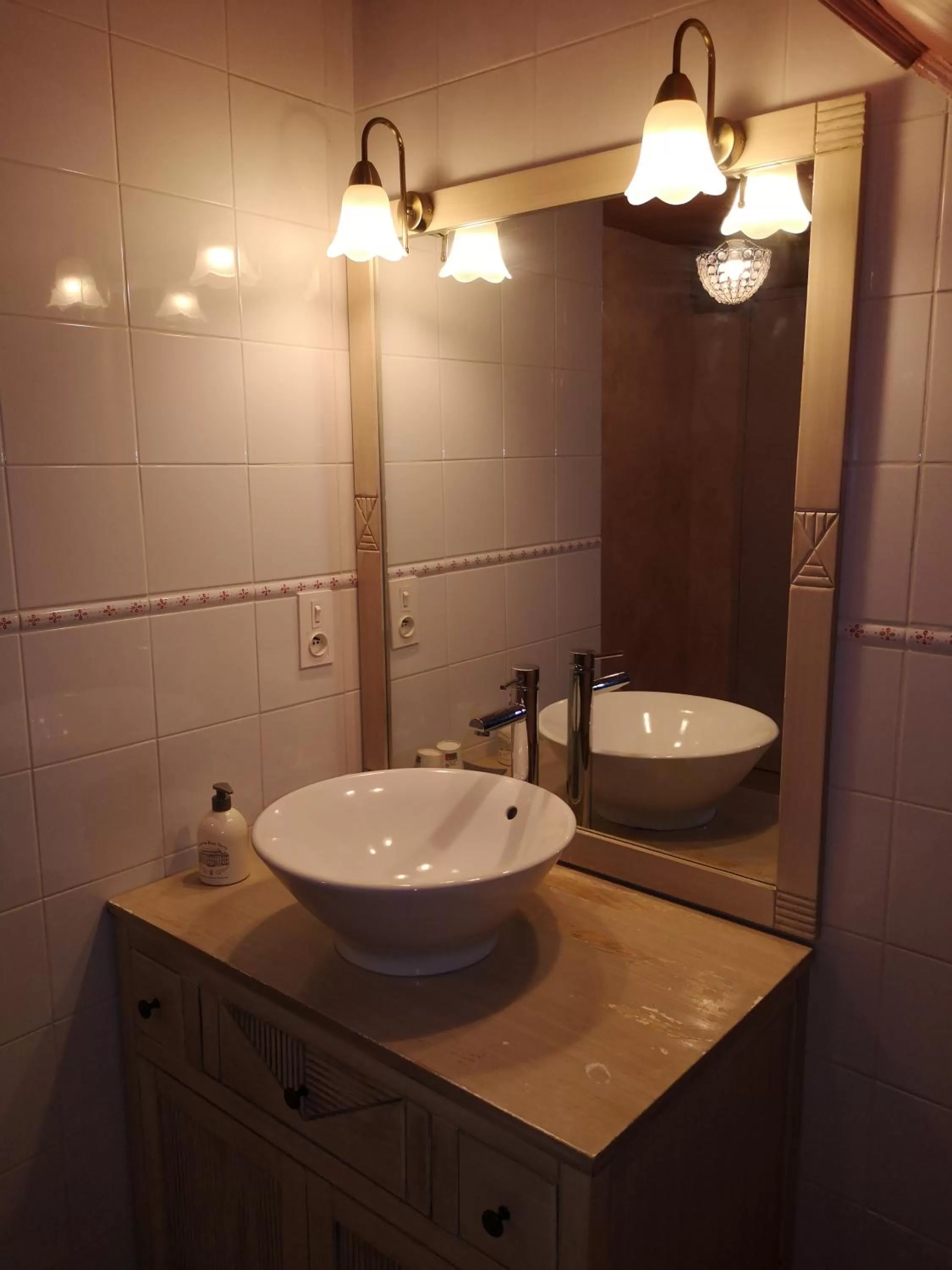 Bathroom in Domaine de la Borde