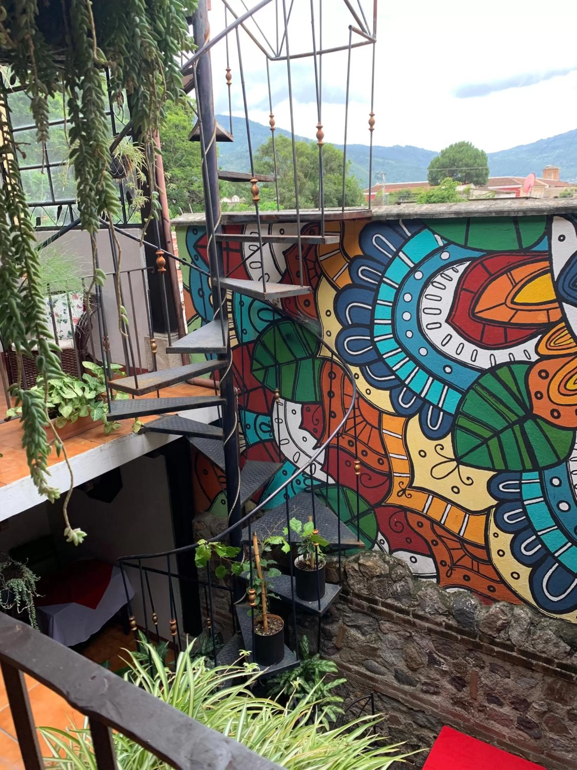 Balcony/Terrace in Hotel Casa Anturio