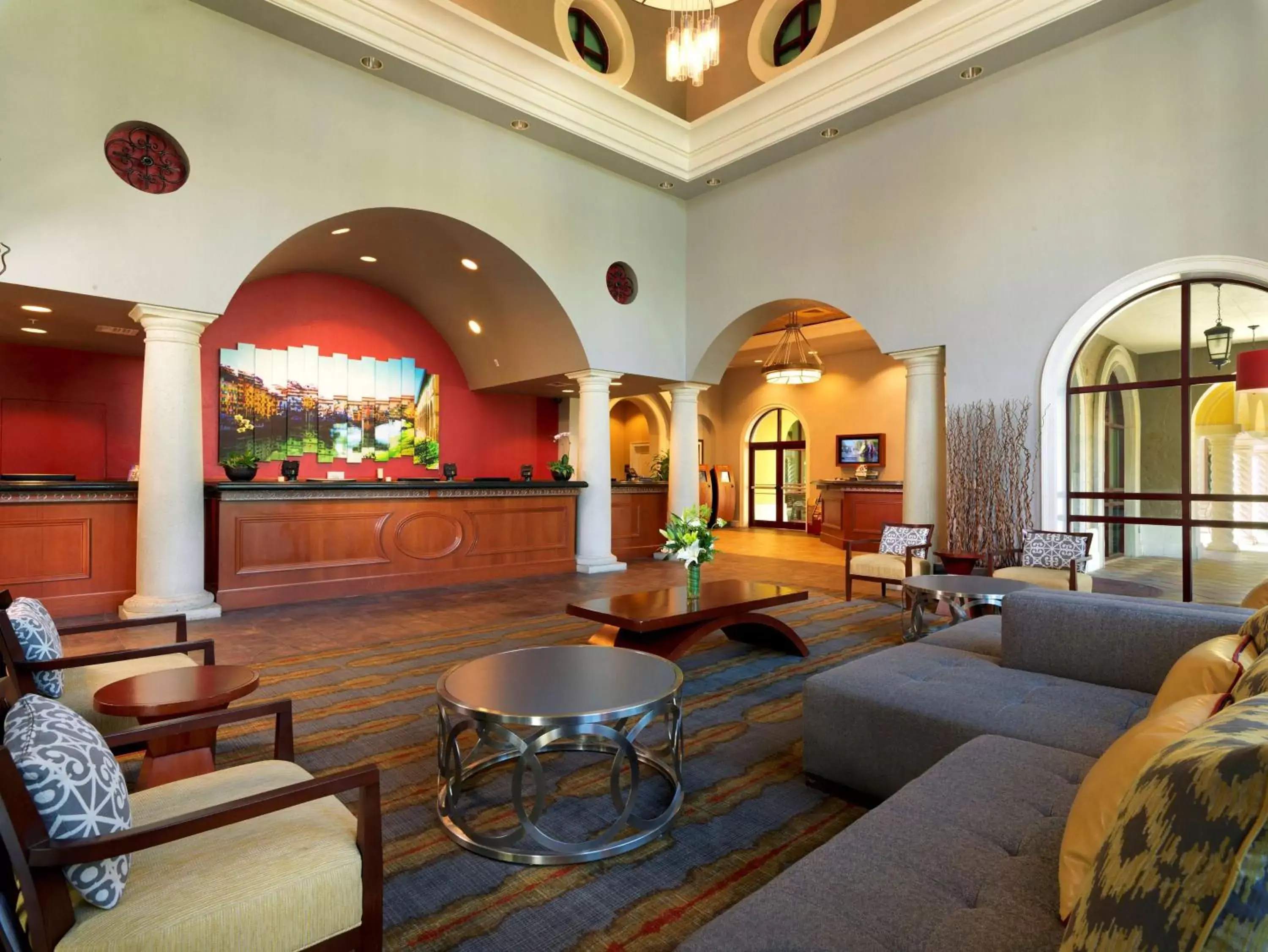 Lobby or reception, Lounge/Bar in Hilton Grand Vacations Club Tuscany Village Orlando