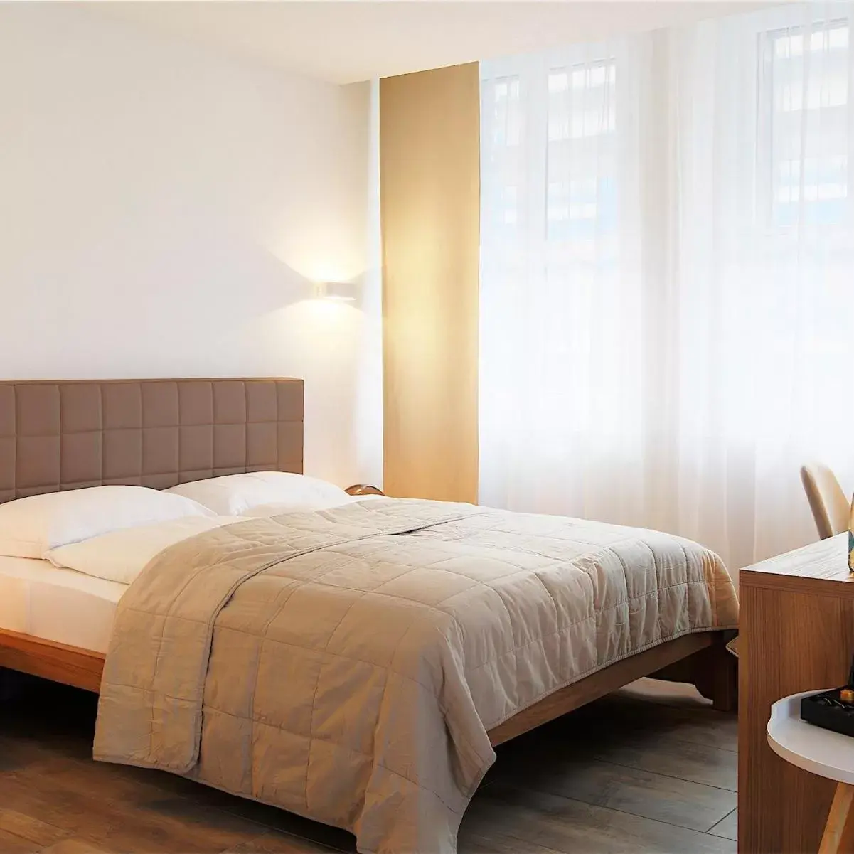 Bed in Hotel Work Life Residence am Bahnhof