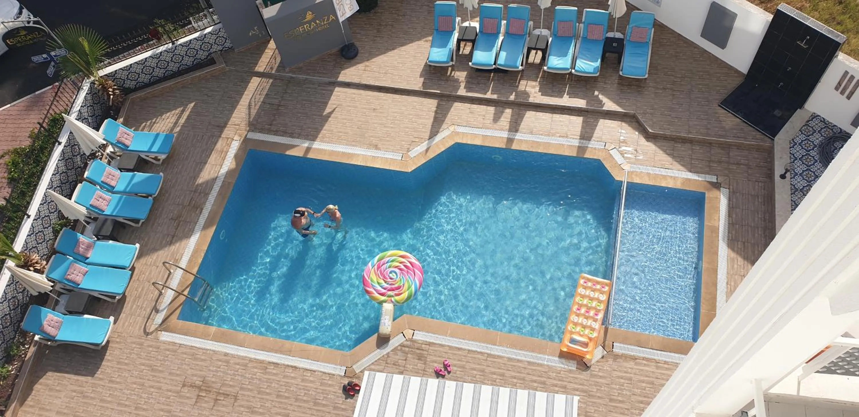 Bird's eye view in Esperanza Hotel