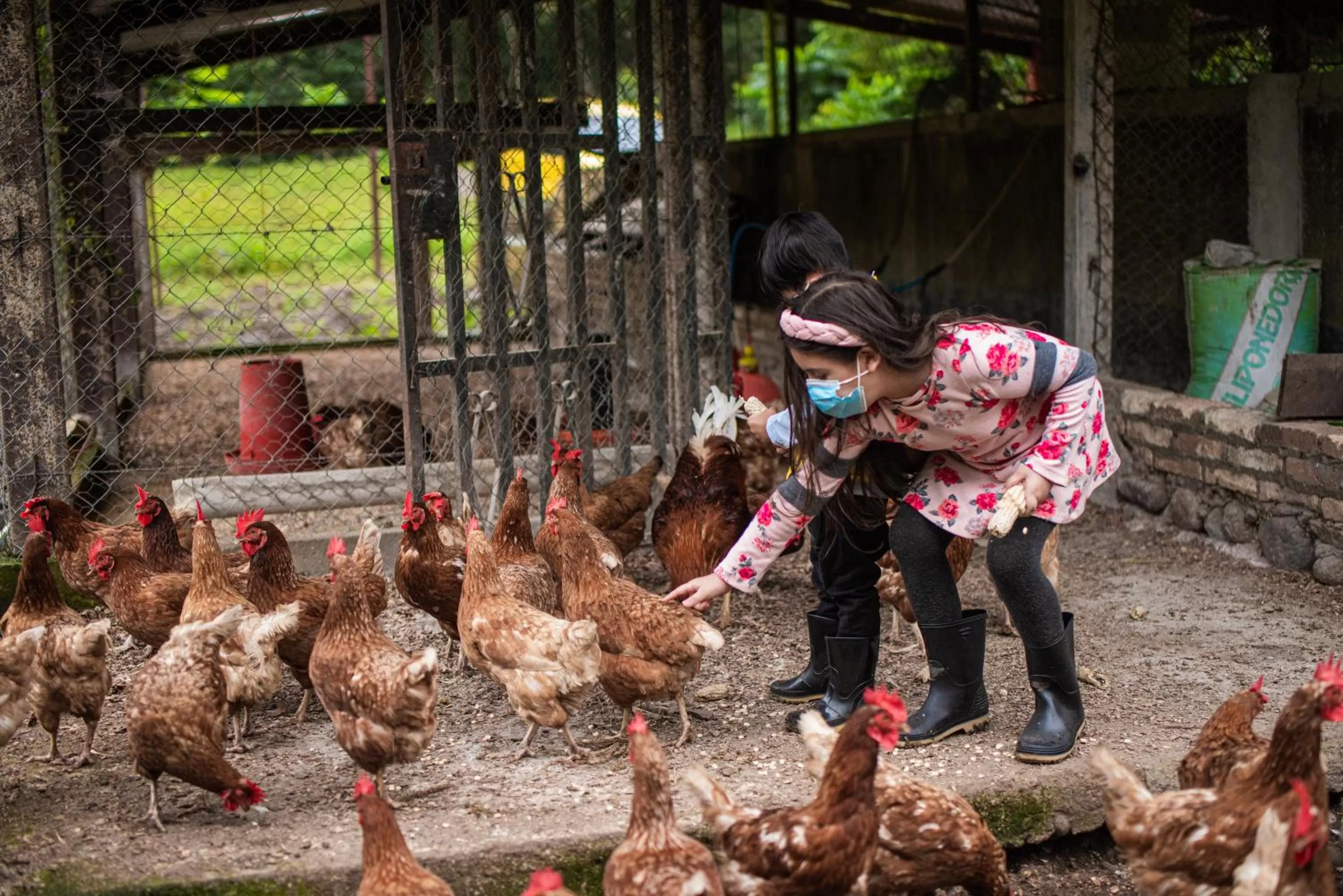 children in Hotel de Campo Villa de Ada