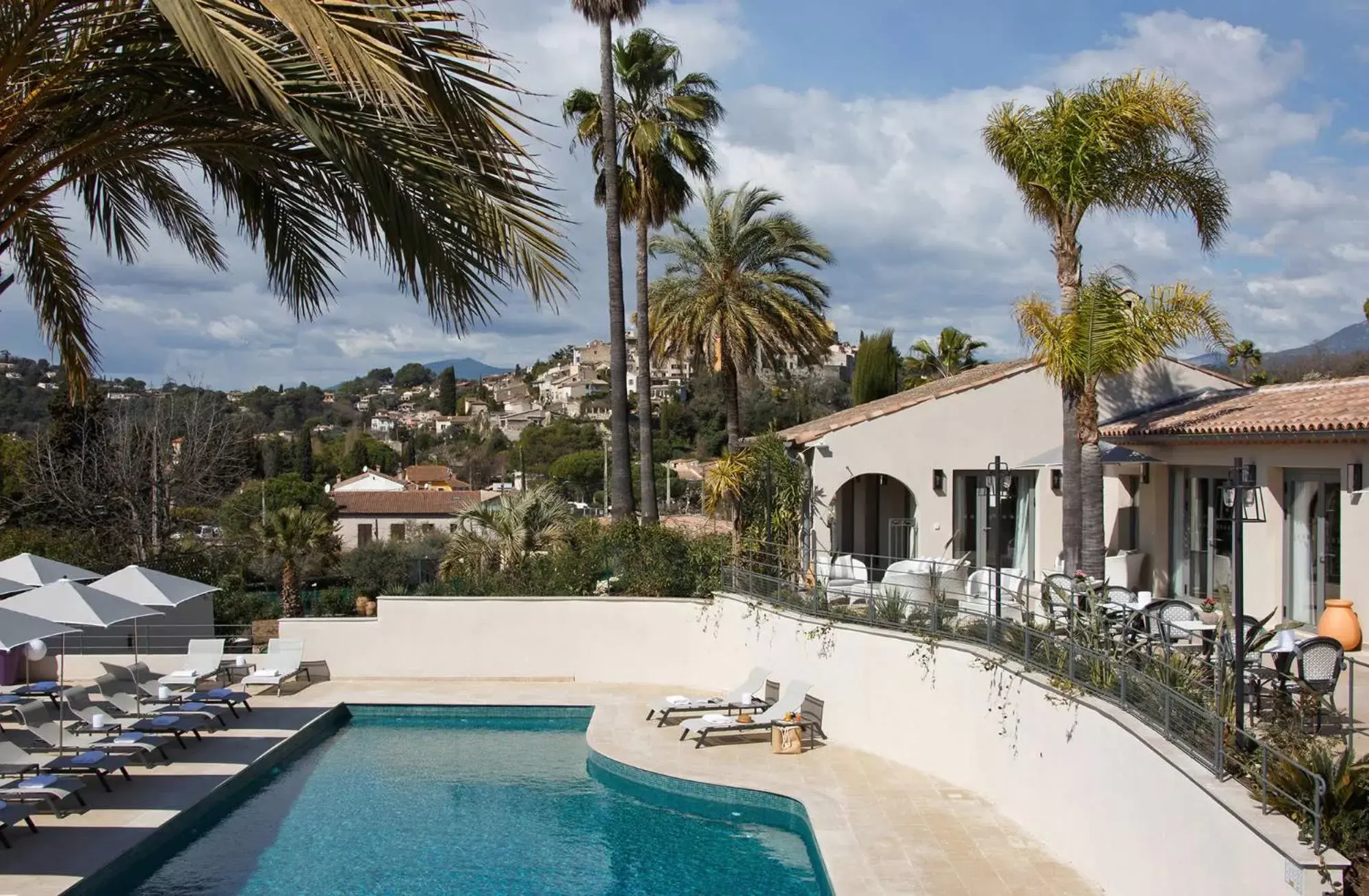 Swimming pool, Pool View in La Bastide de Biot