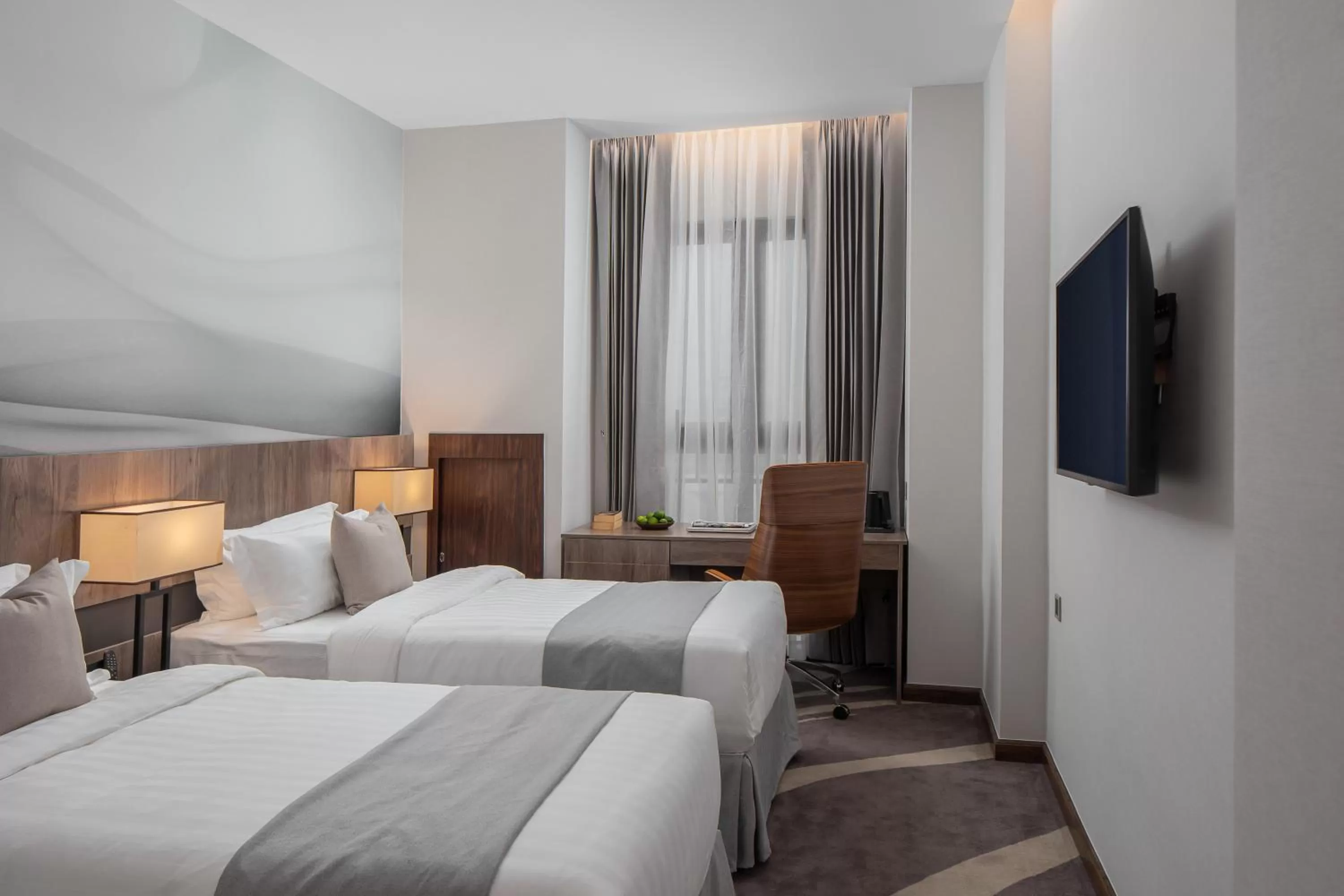 Bed in Sensory Park Urban Hotel