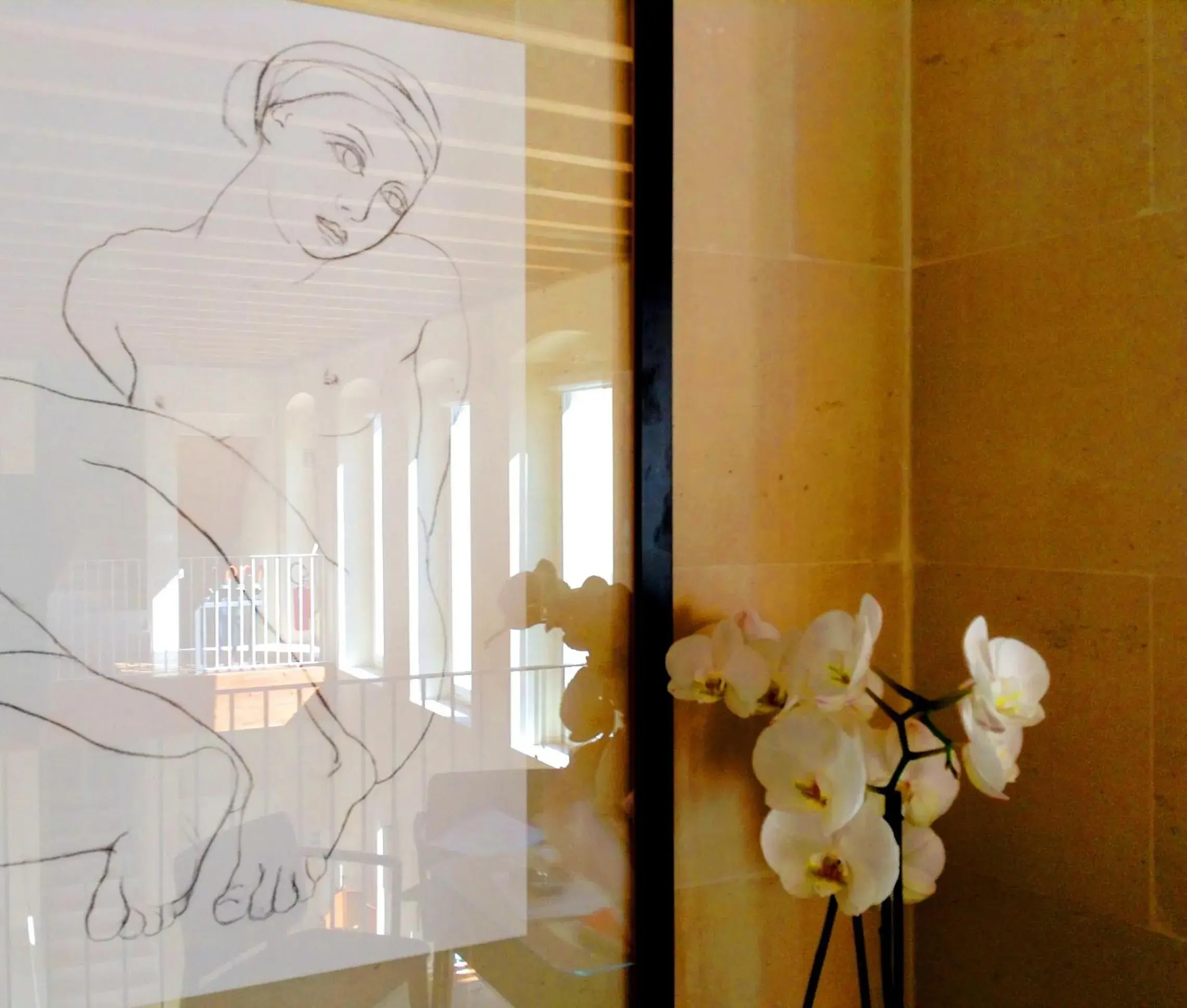 Decorative detail, Bathroom in La Fiermontina - luxury home hotel