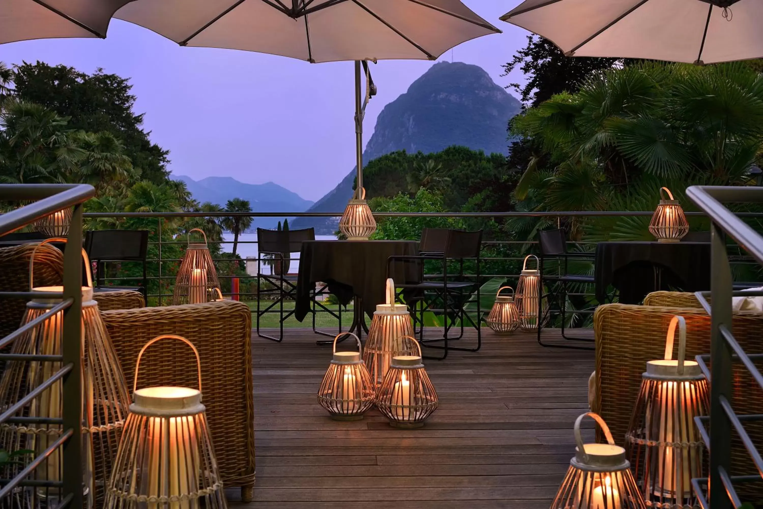 Balcony/Terrace, Restaurant/Places to Eat in Grand Hotel Villa Castagnola