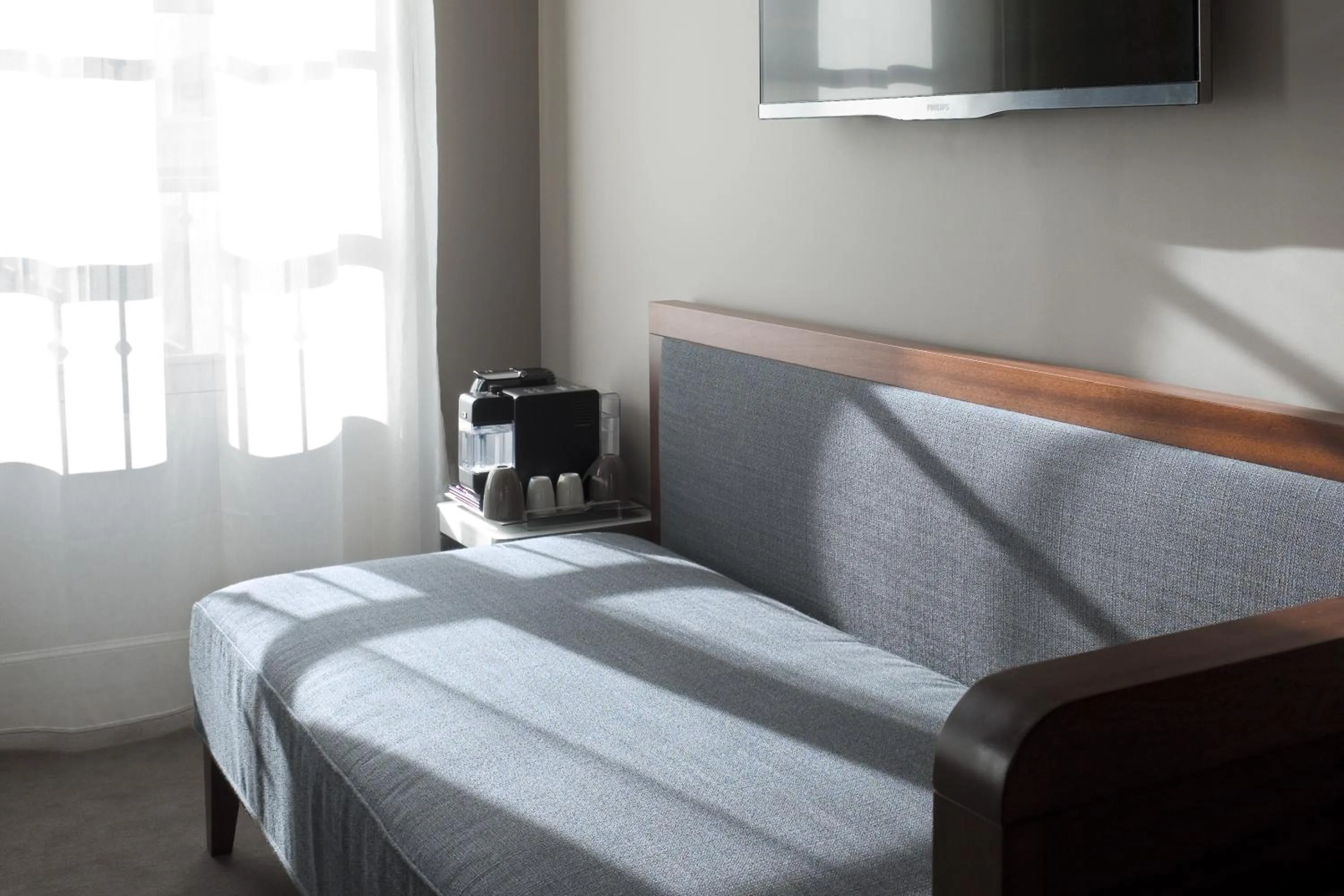 Bed in Hotel Saint Dominique