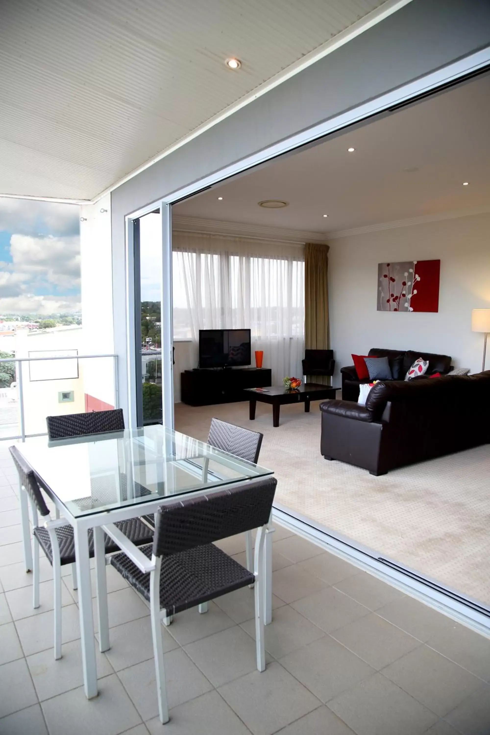 Balcony/Terrace, Seating Area in Toowoomba Central Plaza Apartment Hotel