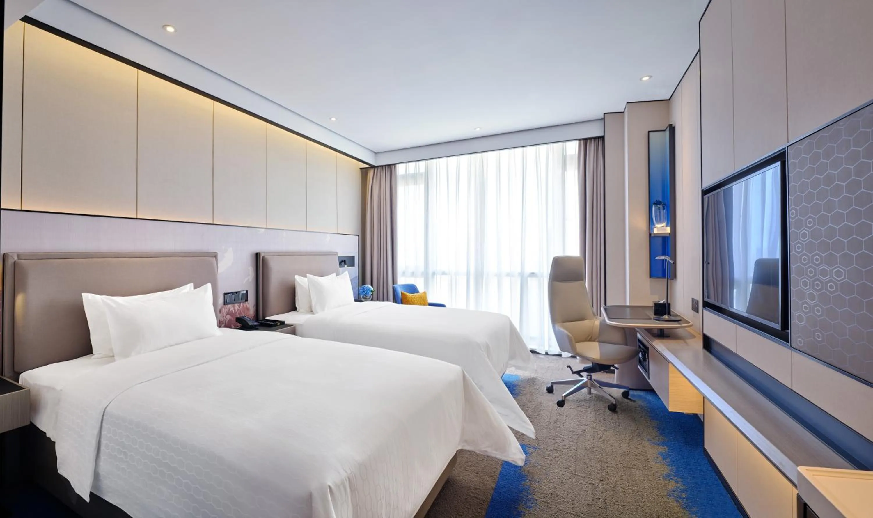 Photo of the whole room, Bed in Hampton by Hilton Shenzhen North Station