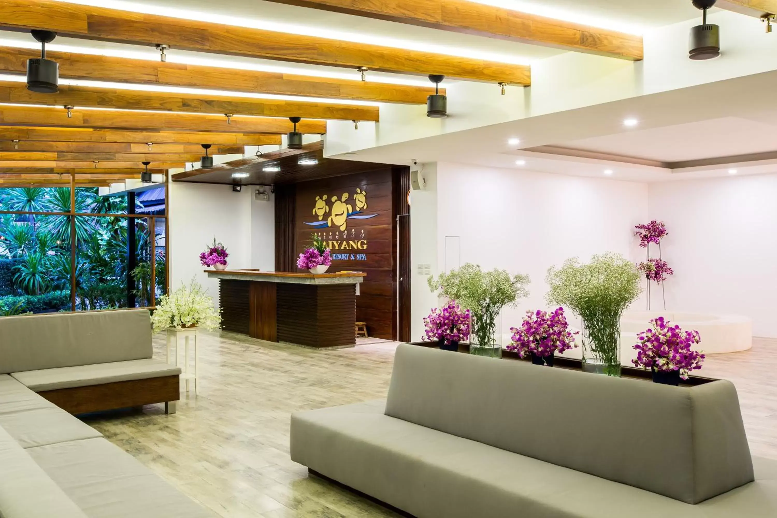 Lobby or reception in Nai Yang Beach Resort and Spa Lobby or reception in Nai Yang Beach Resort and Spa