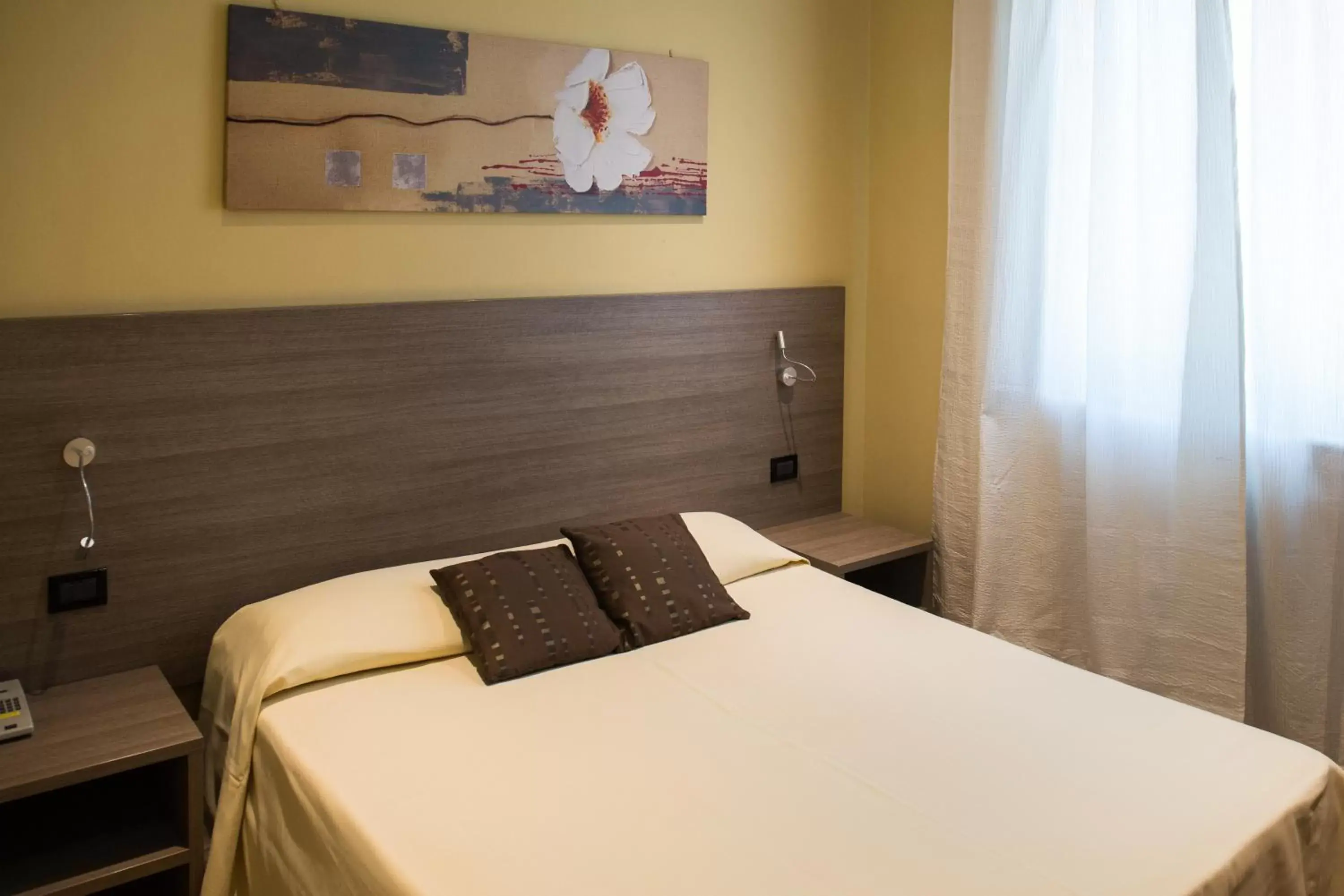 Bed, Room Photo in Albergo Grappolo D'oro