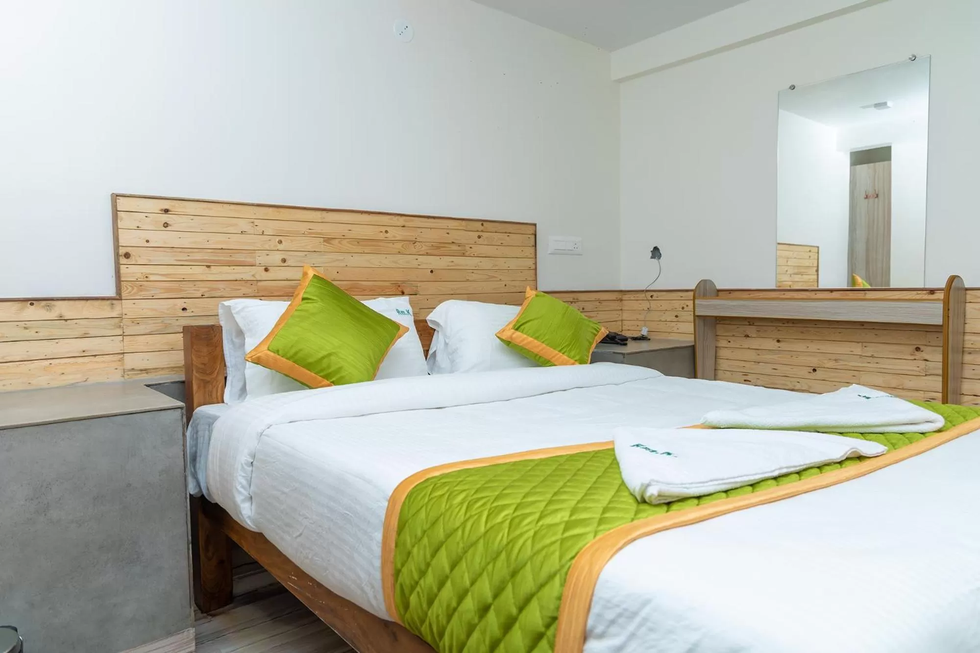 Photo of the whole room, Bed in FabExpress RMK Nest - Nr Chettiar Park