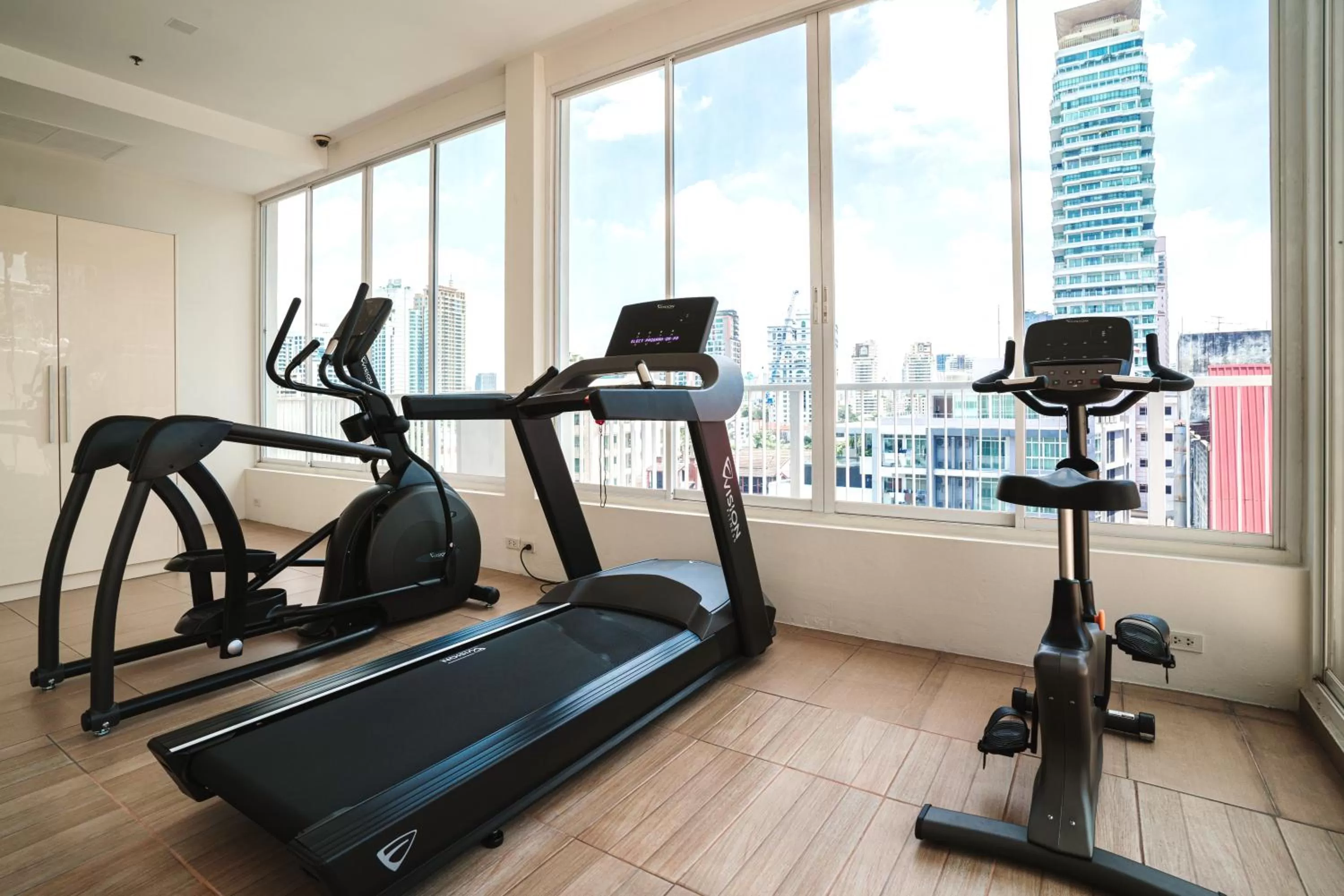 Fitness centre/facilities in The Bless Hotel and Residence