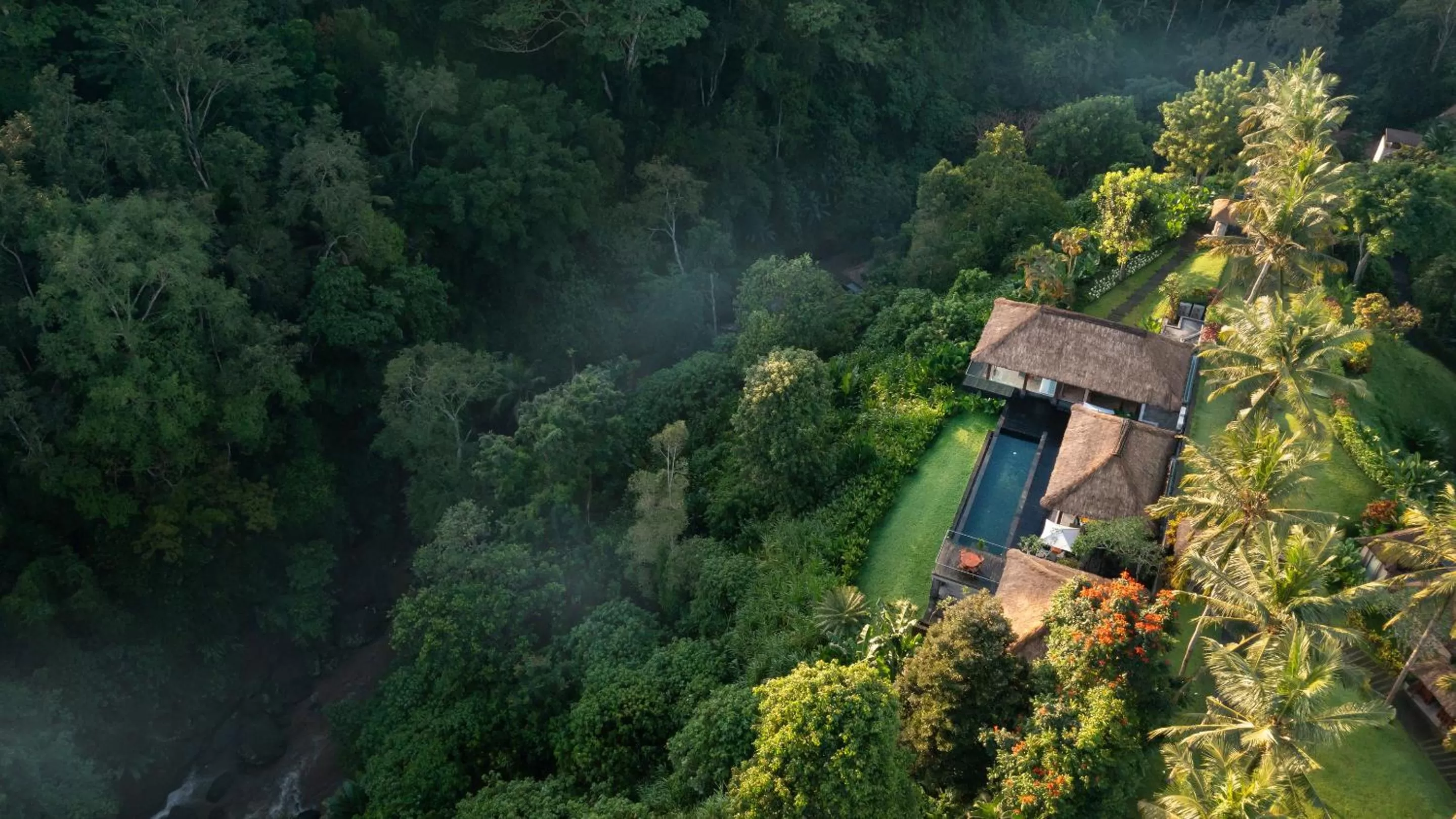Bird's eye view in Maya Ubud Resort & Spa
