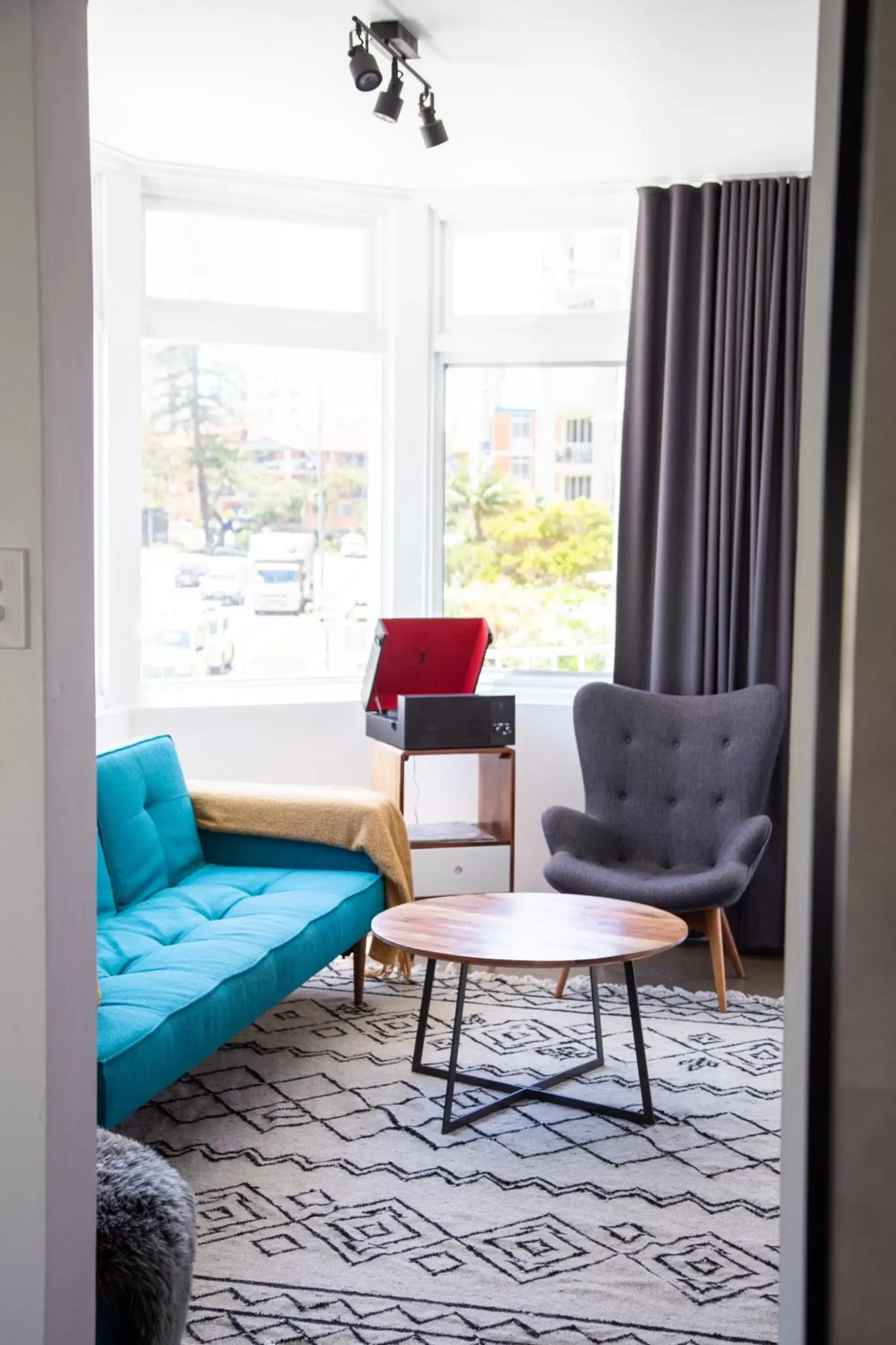 Seating Area in The Pink Hotel Coolangatta