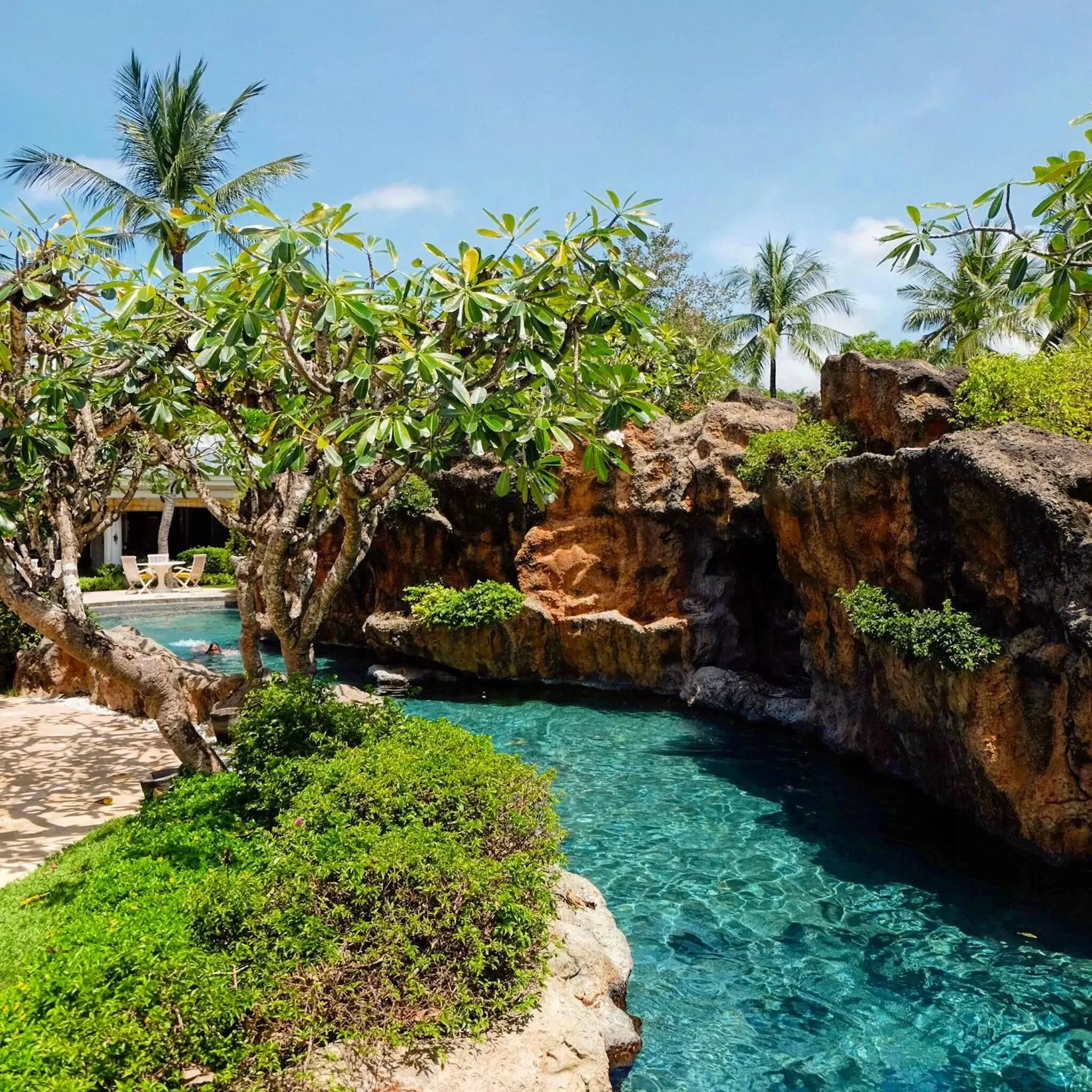 Swimming pool in Grand Hyatt Bali Swimming pool in Grand Hyatt Bali