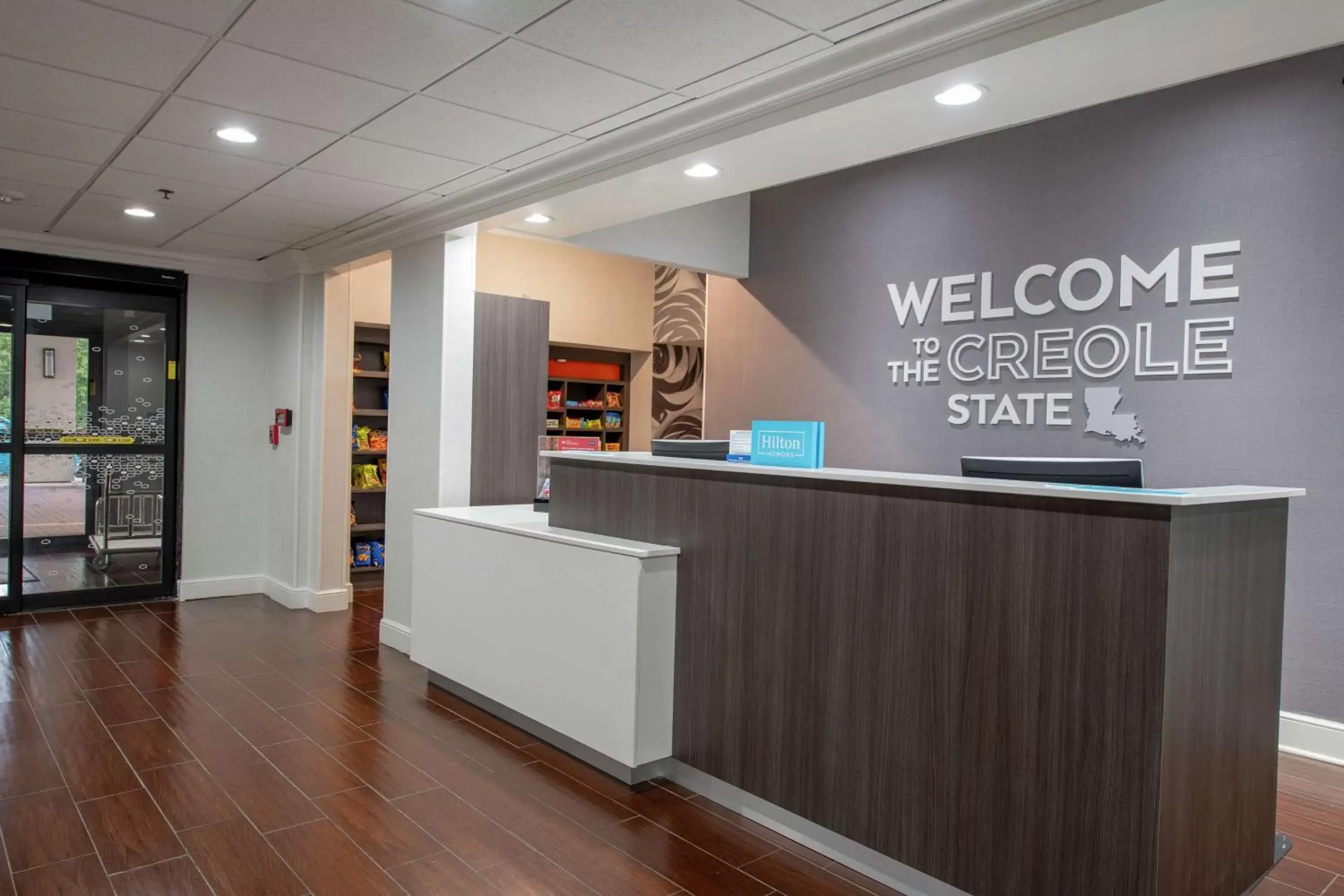 Lobby or reception in Hampton Inn and Suites Lafayette Lobby or reception in Hampton Inn and Suites Lafayette