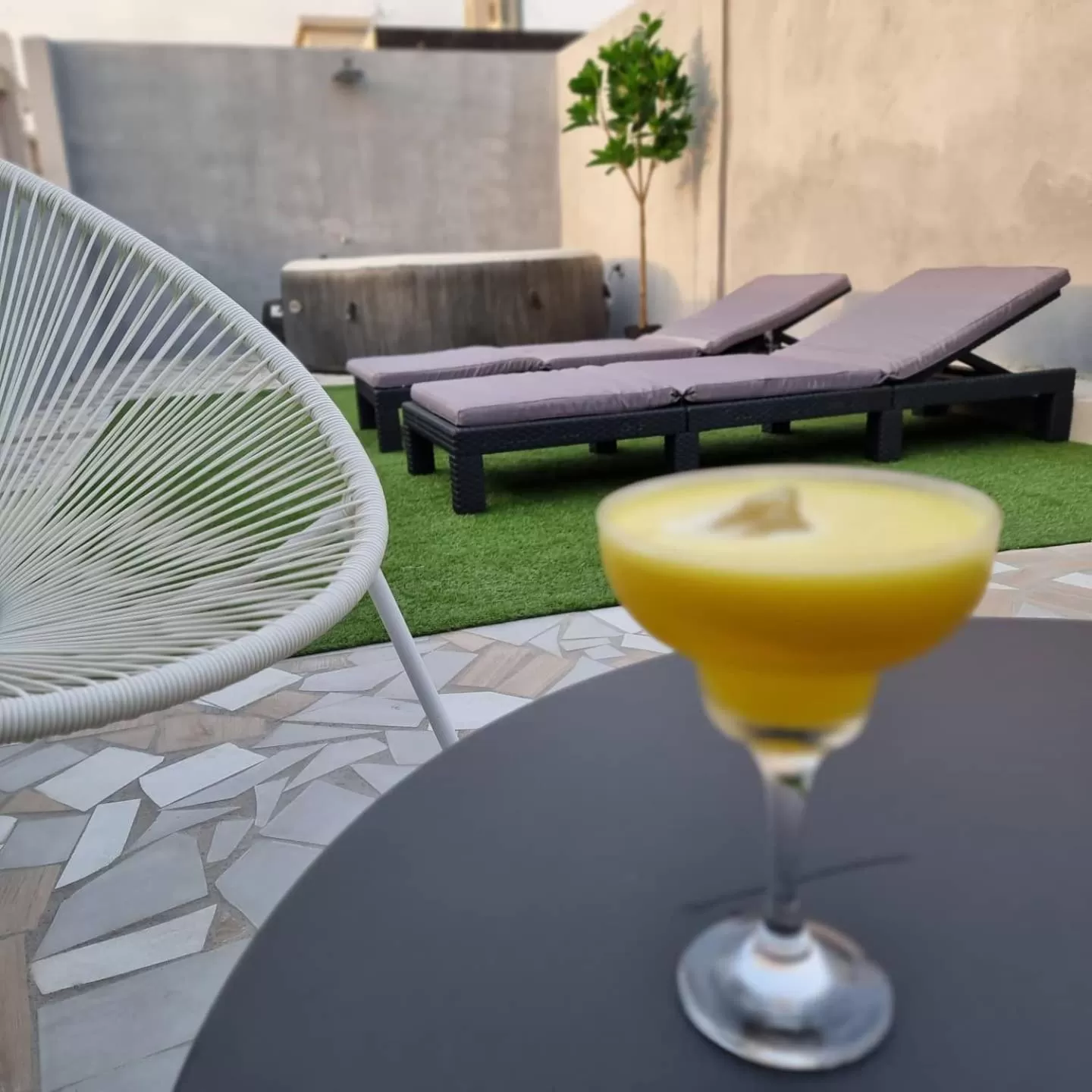 Patio in La Maison de Kouadio