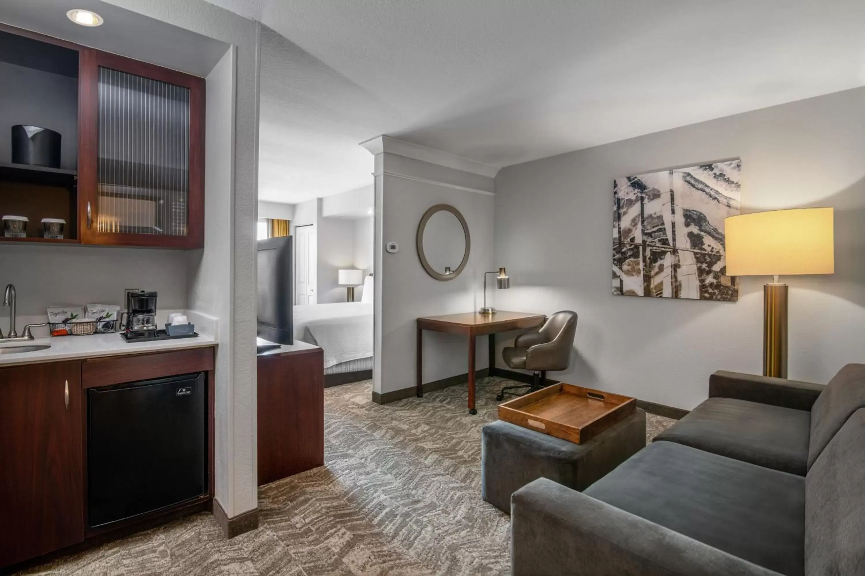 Photo of the whole room, Seating Area in SpringHill Suites Phoenix Glendale Sports & Entertainment District