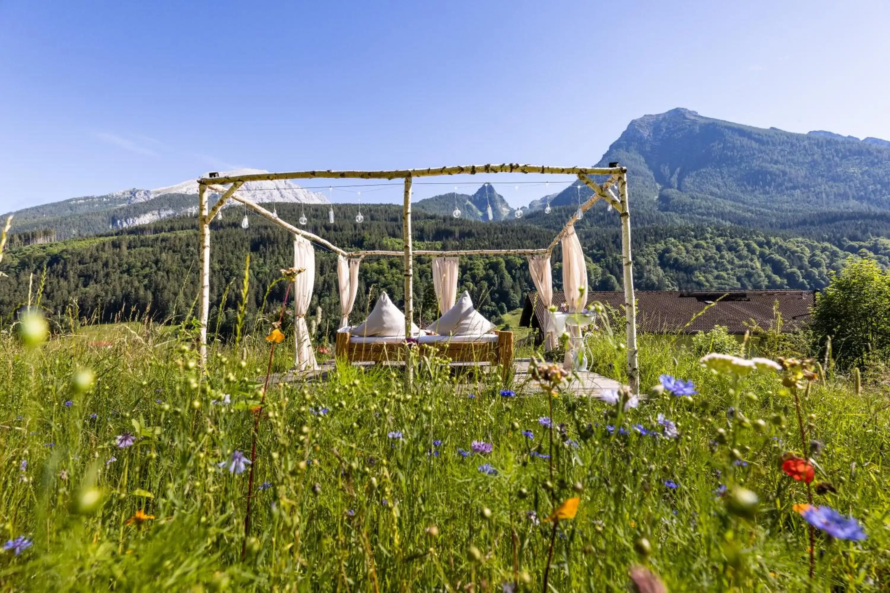 Mountain view in Berghotel Rehlegg