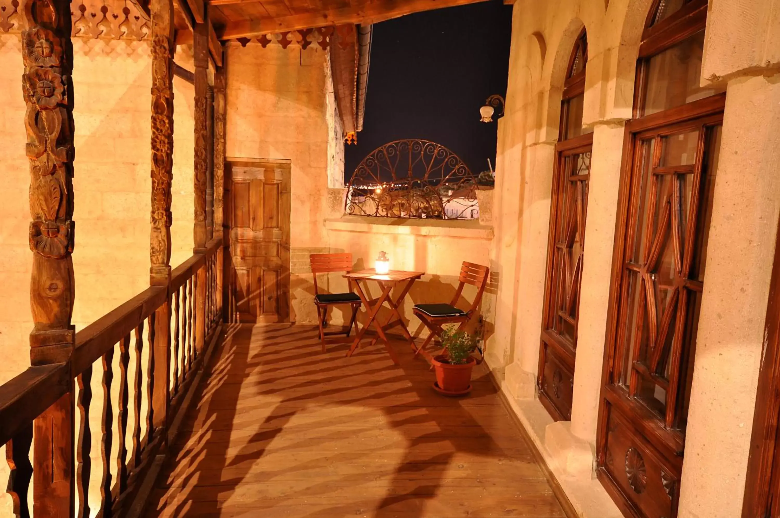 Balcony/Terrace in Has Cave Konak