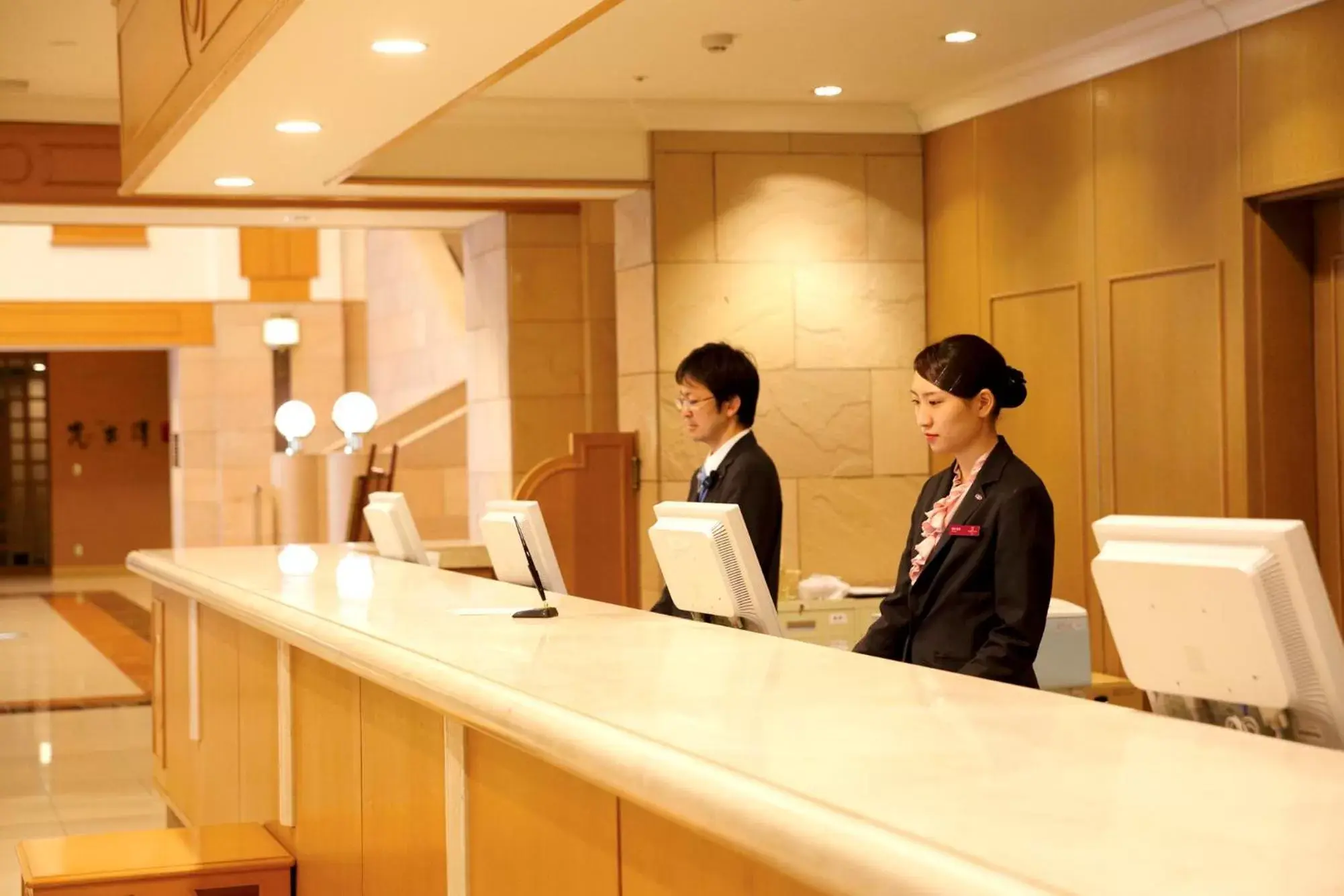 Property building, Lobby/Reception in ANA Crowne Plaza Chitose, an IHG Hotel