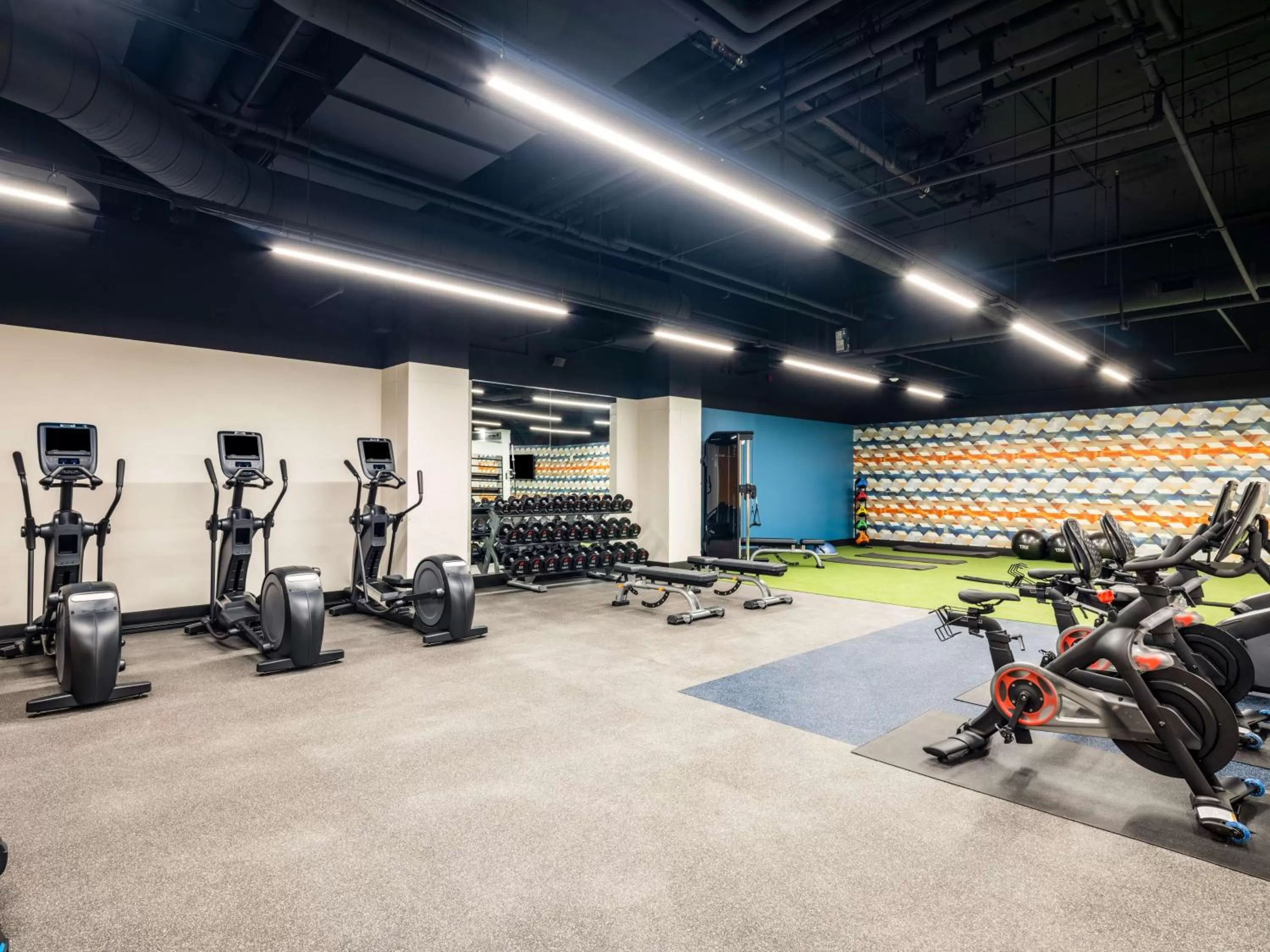 Fitness centre/facilities in Hilton Garden Inn Toledo Downtown