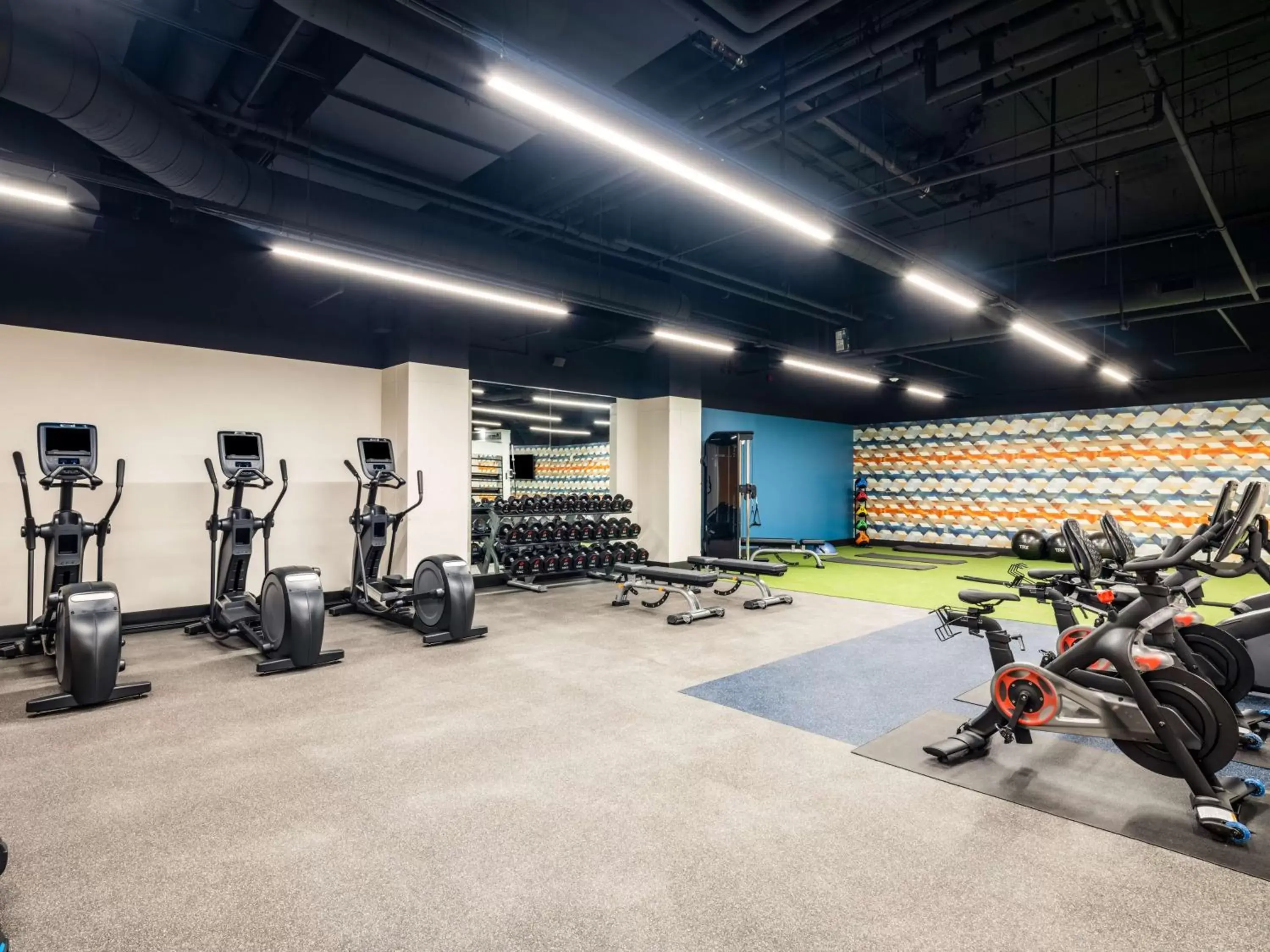 Fitness centre/facilities, Fitness Center/Facilities in Hilton Garden Inn Toledo Downtown