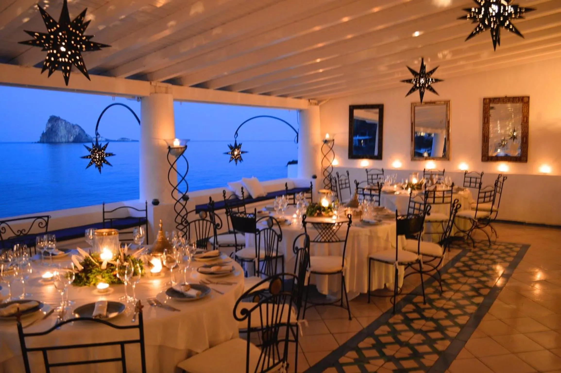 Restaurant/places to eat in Hotel Lisca Bianca